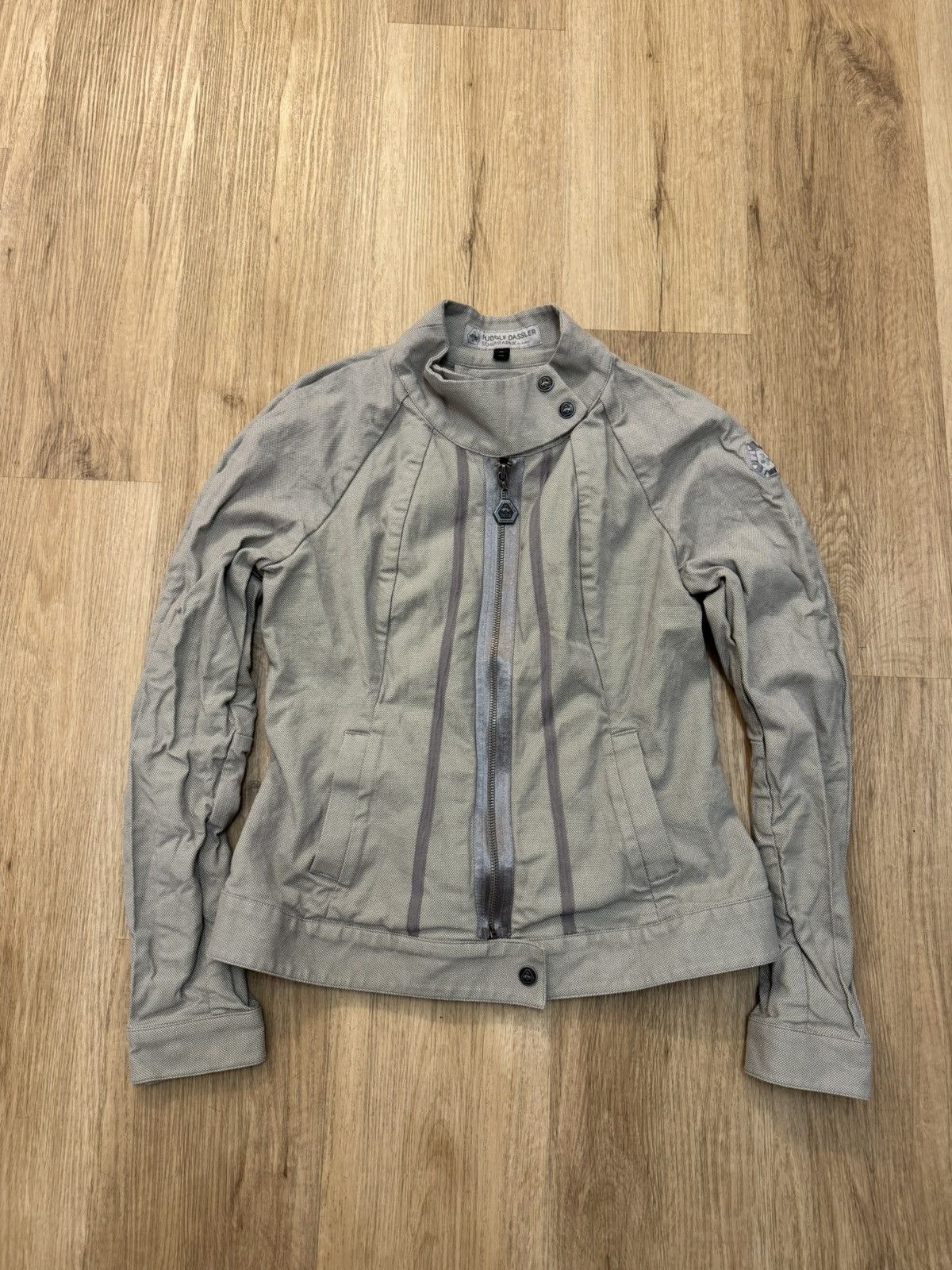 Puma Rudolf Dassler Schuhfabrik By Puma Biker Jacket Grey M Size M / US 6-8 / IT 42-44 - 1 Thumbnail