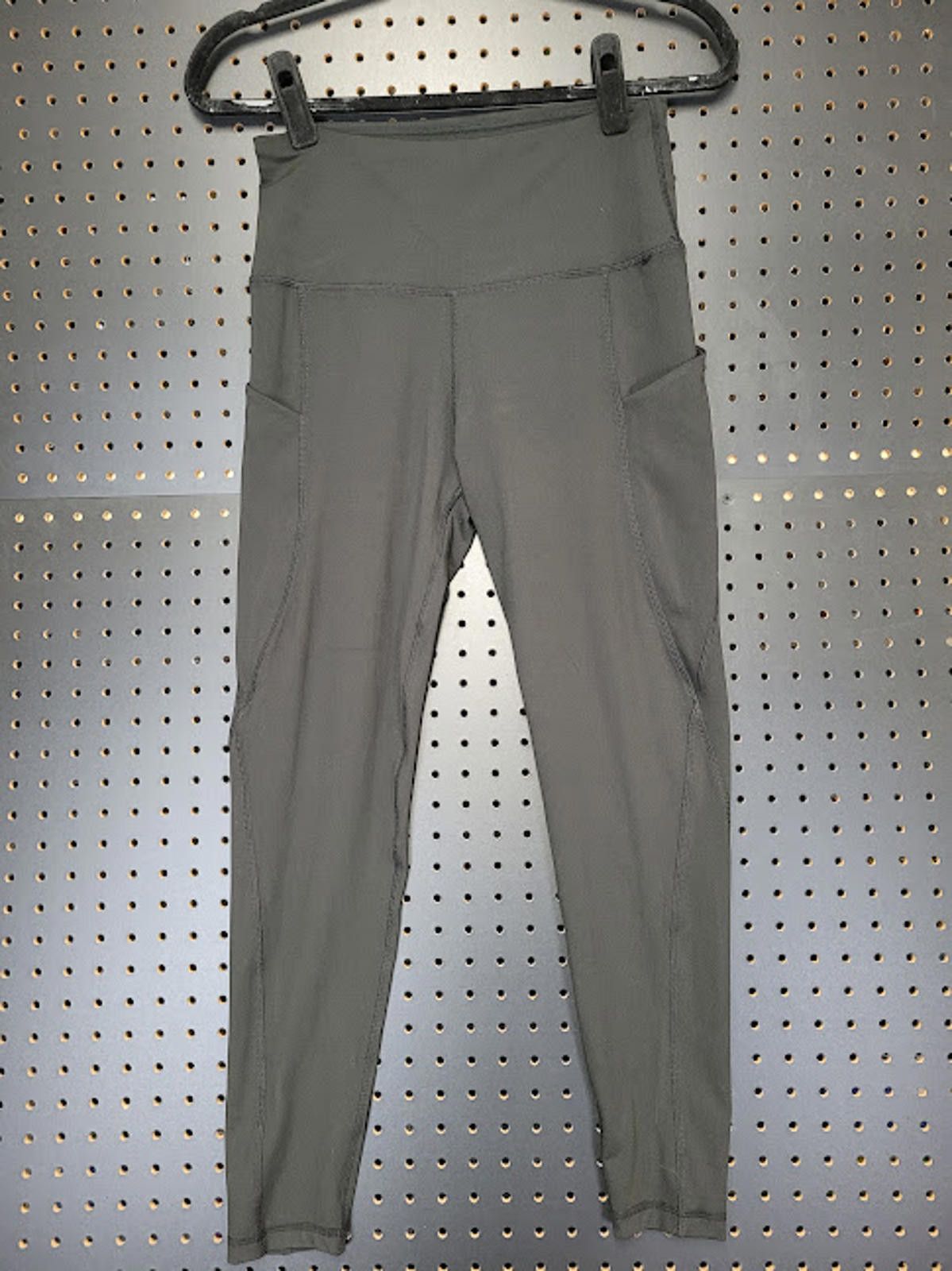 Genetic Manipulation Shinichiro Kuriya Sleek Black High-Waisted Leggings with Side Pockets Medium Size 32" / US 10 / IT 46 - 1 Thumbnail