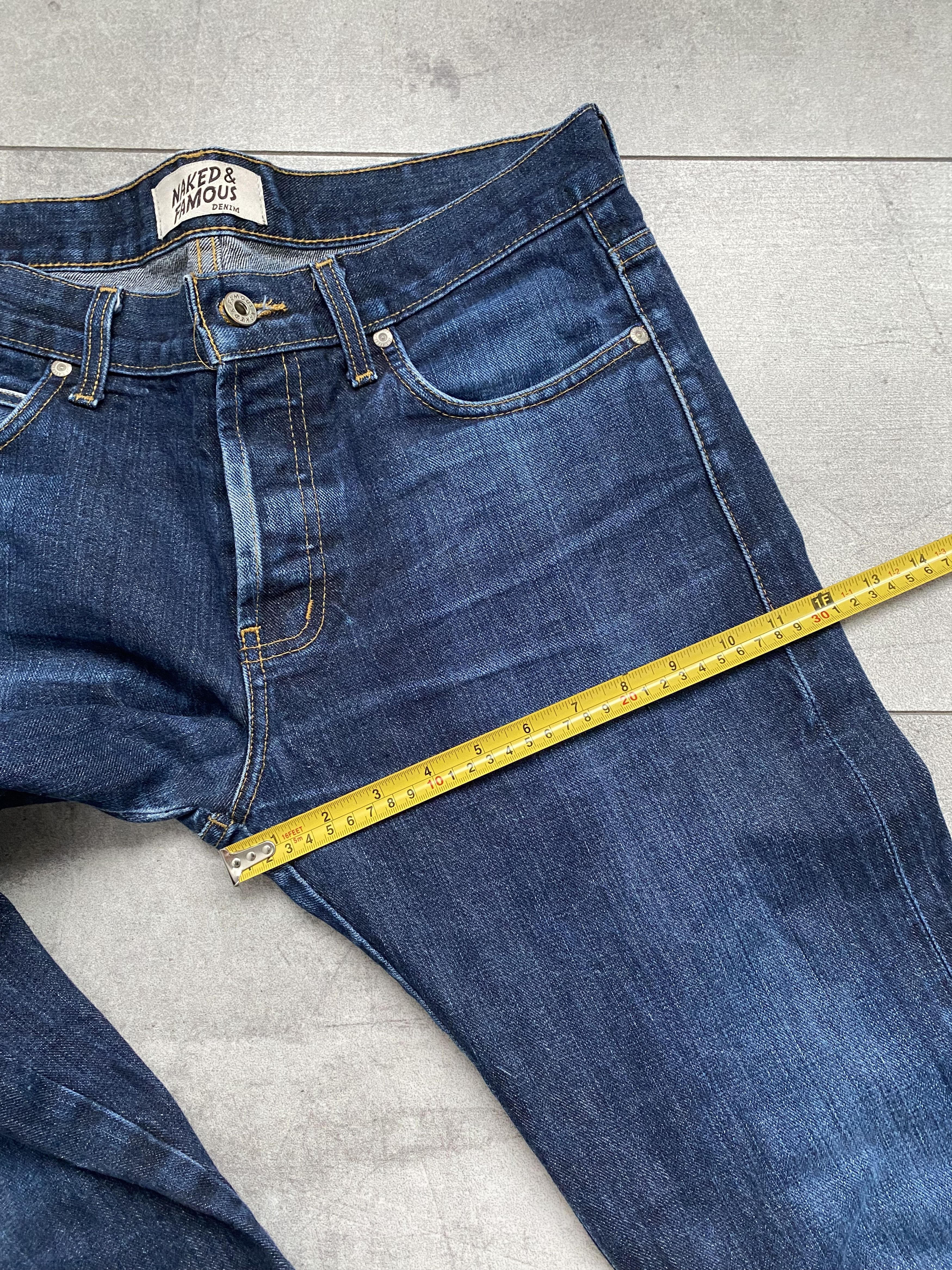 Naked & Famous Naked & Famous Super Guy Selvedge Denim Size US 33 - 17 Thumbnail