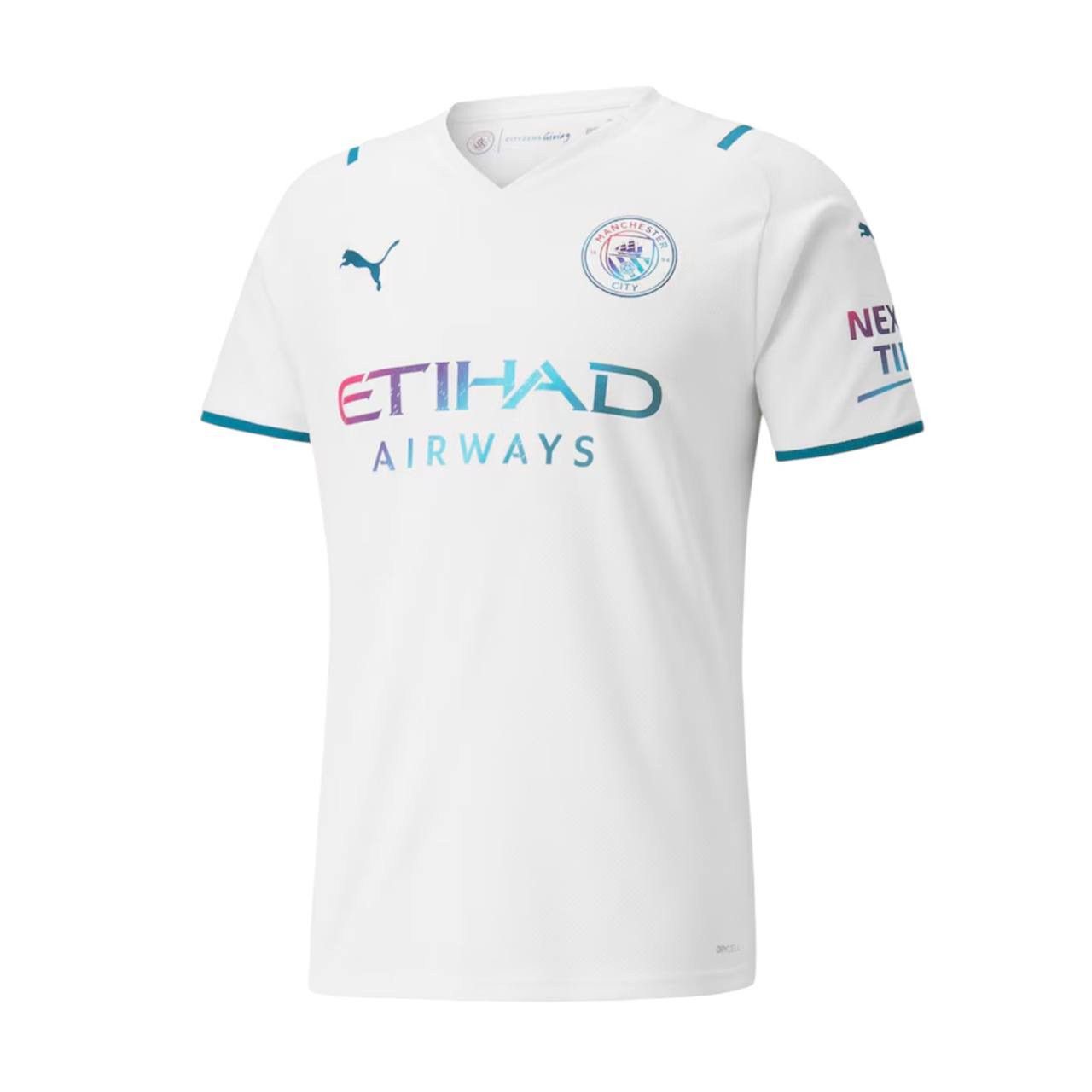 2021/22 MANCHESTER CITY THIRD SOCCER JERSEY FOOTBALL SHIRT S
