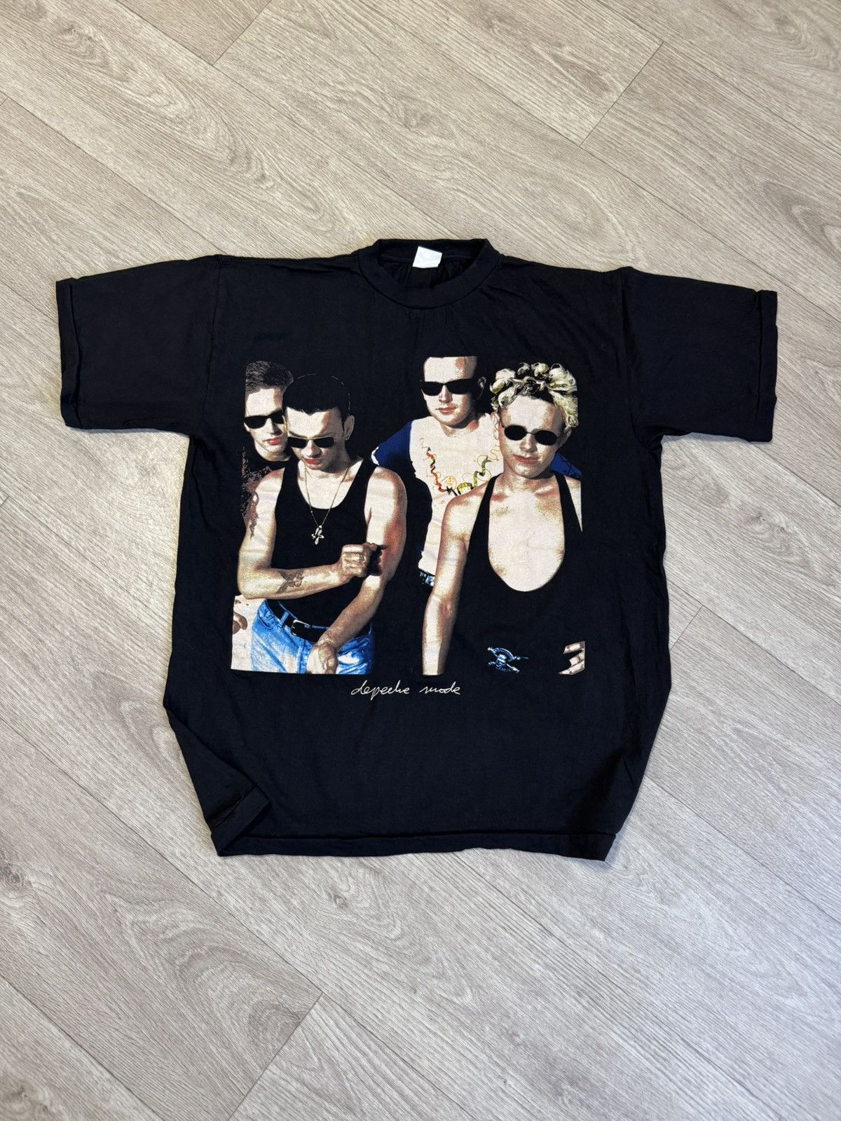 Band Tees × Vintage Rare Vintage Depeche Mode - 1990 World Violator Tour T-shirt Size US L / EU 52-54 / 3 - 1 Thumbnail