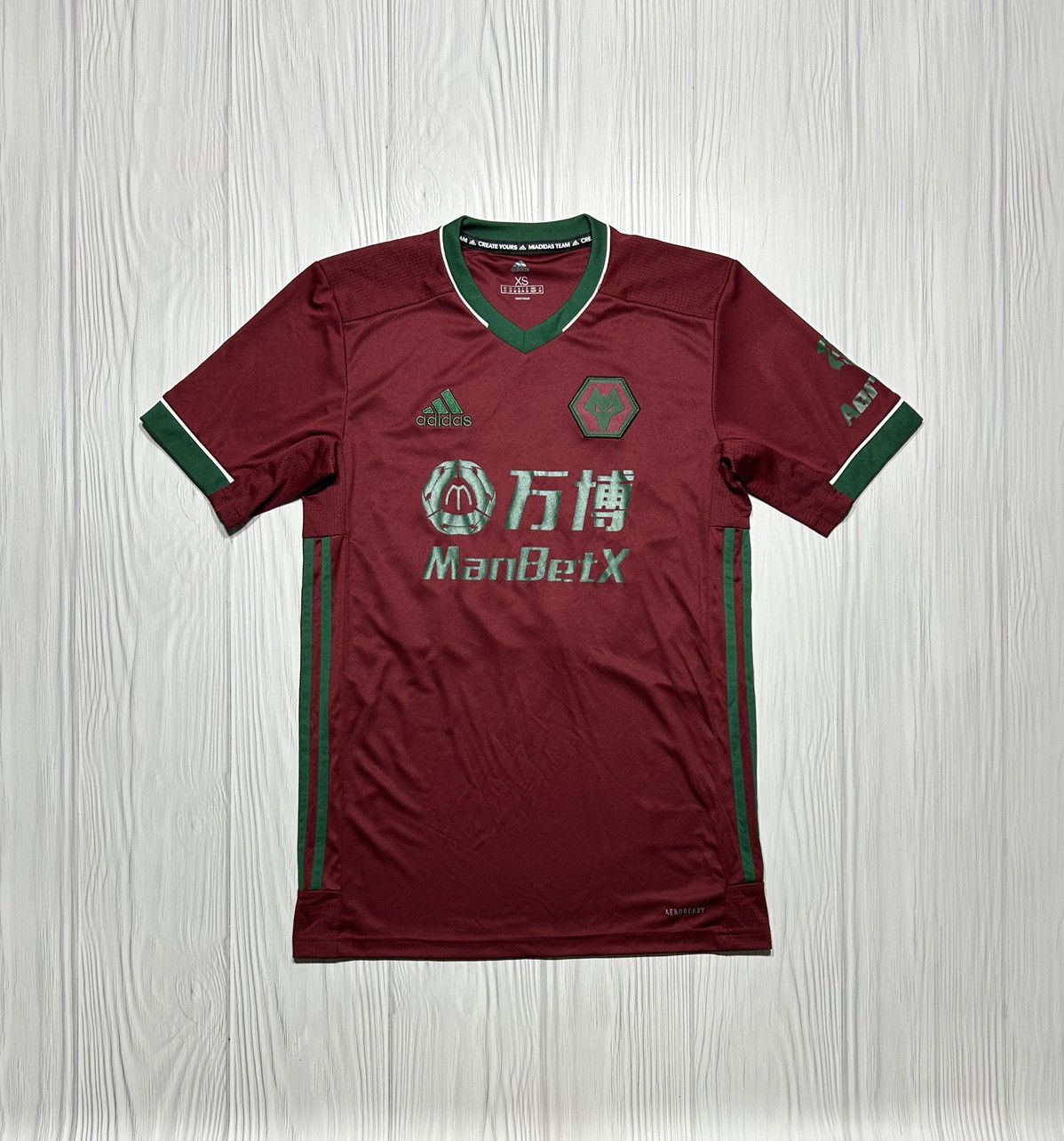 Adidas Wolverhampton 2020/21 Adidas Soccer Jersey Size XS Size US XS / EU 42 / 0 - 1 Thumbnail