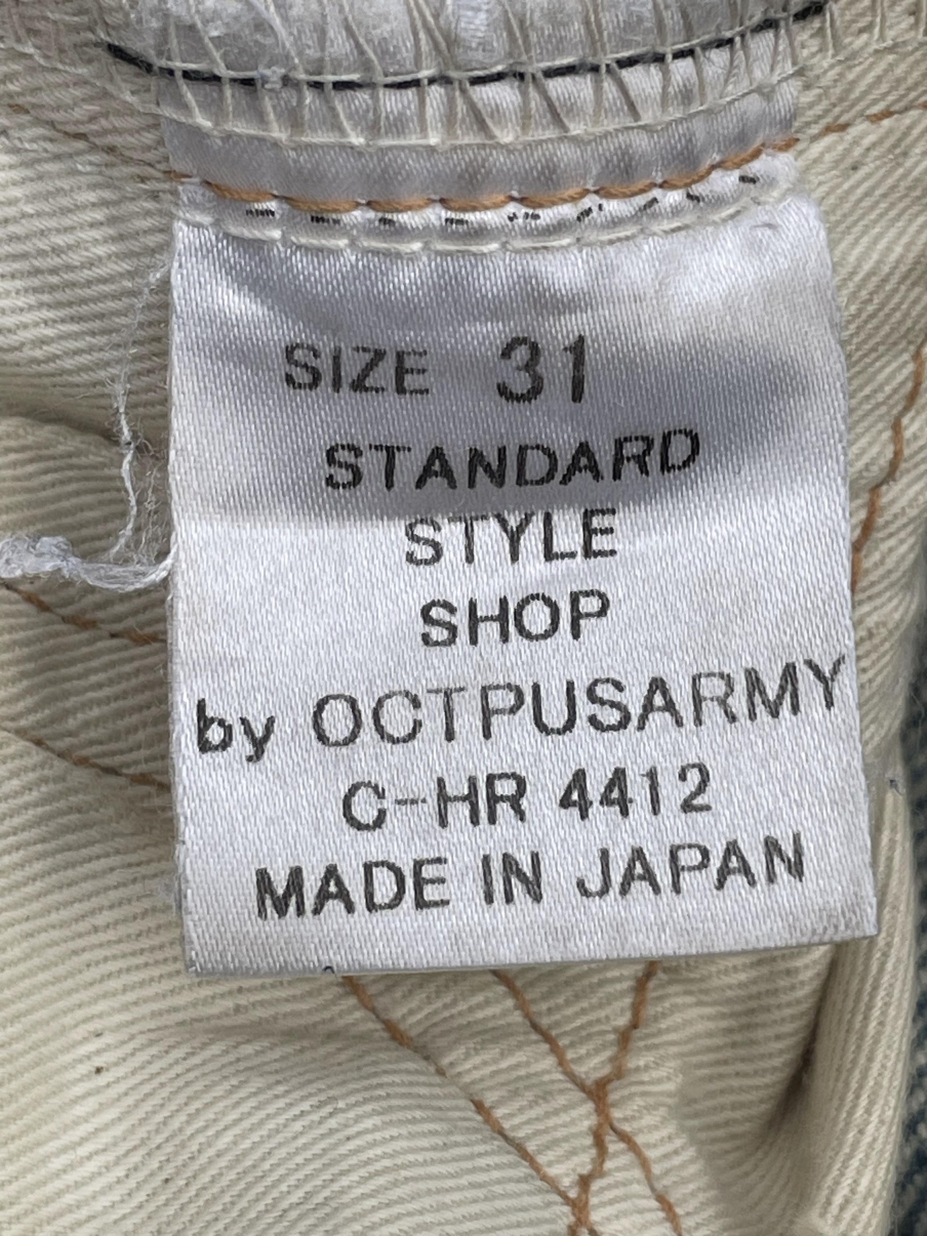 Octopus Vintage Octopus Army Selvedge Distresed Denim Size US 30 / EU 46 - 9 Thumbnail