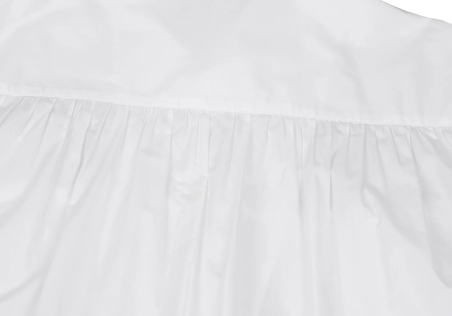 Yohji Yamamoto Yohji Yamamoto Gathered Design Cotton Shirt Size US M / EU 48-50 / 2 - 12 Thumbnail