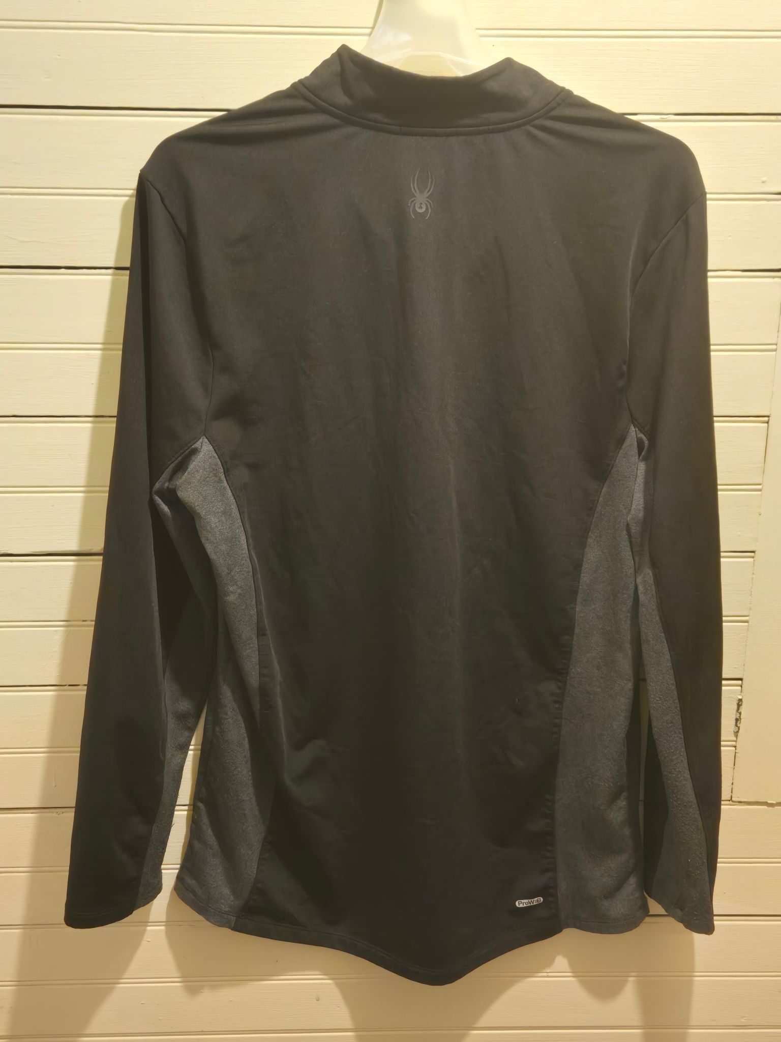 Spyder Spyder Pullover Mens XXL Black Gray Quarter Zip Active Size US XXL / EU 58 / 5 - 3 Thumbnail