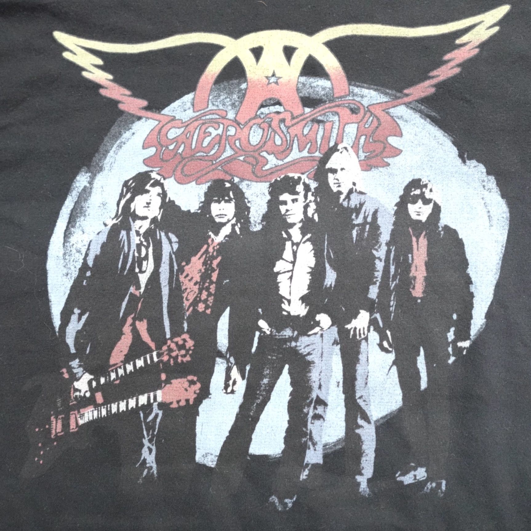 Aerosmith Aerosmith Shirt Large Black Crew Neck Short Sleeve T-Shirt Men Double-Sided Rocks Tour Band Size US L / EU 52-54 / 3 - 2 Thumbnail