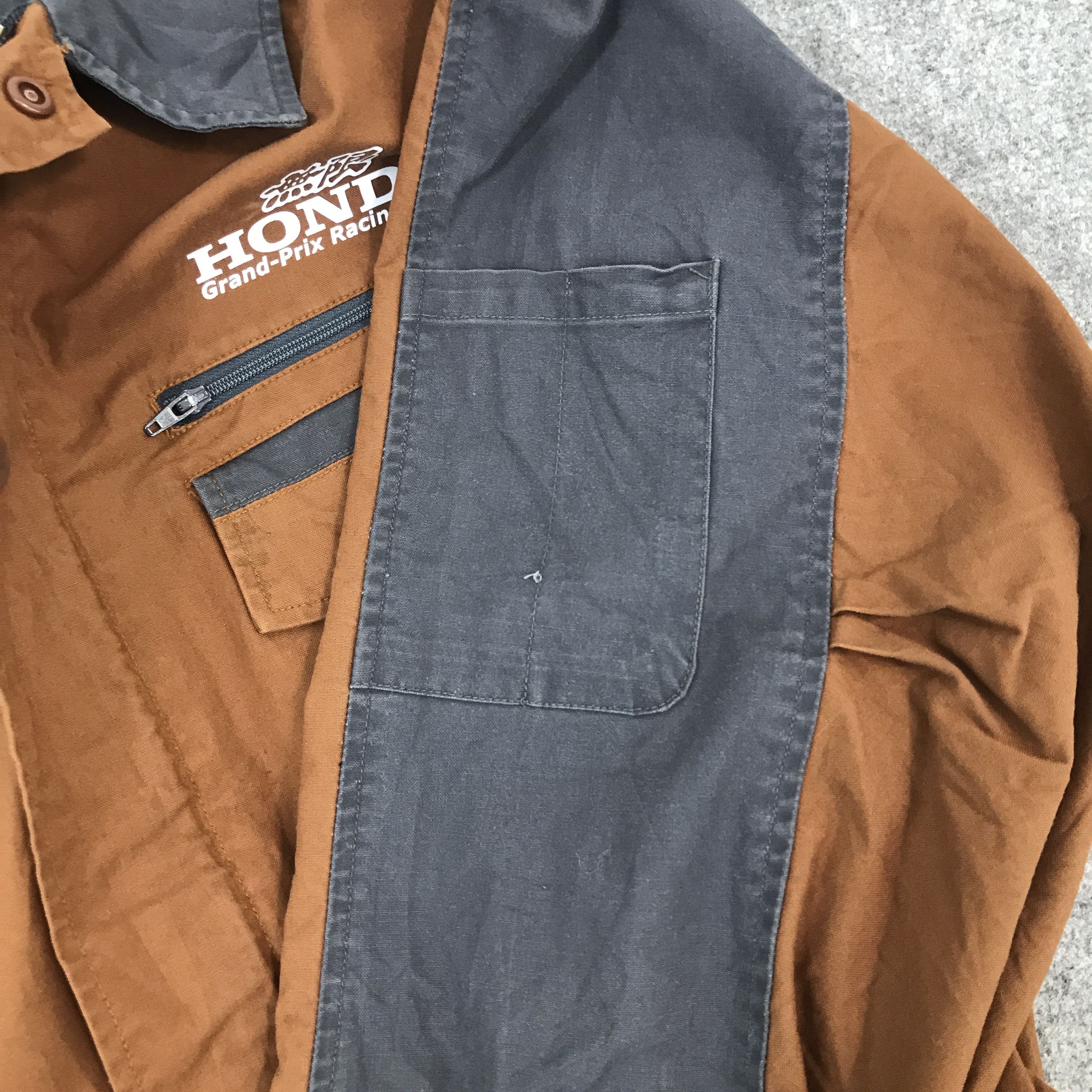 Honda × Japanese Brand Vtg Honda Mugem Racing work uniform jacket Size US L / EU 52-54 / 3 - 11 Thumbnail
