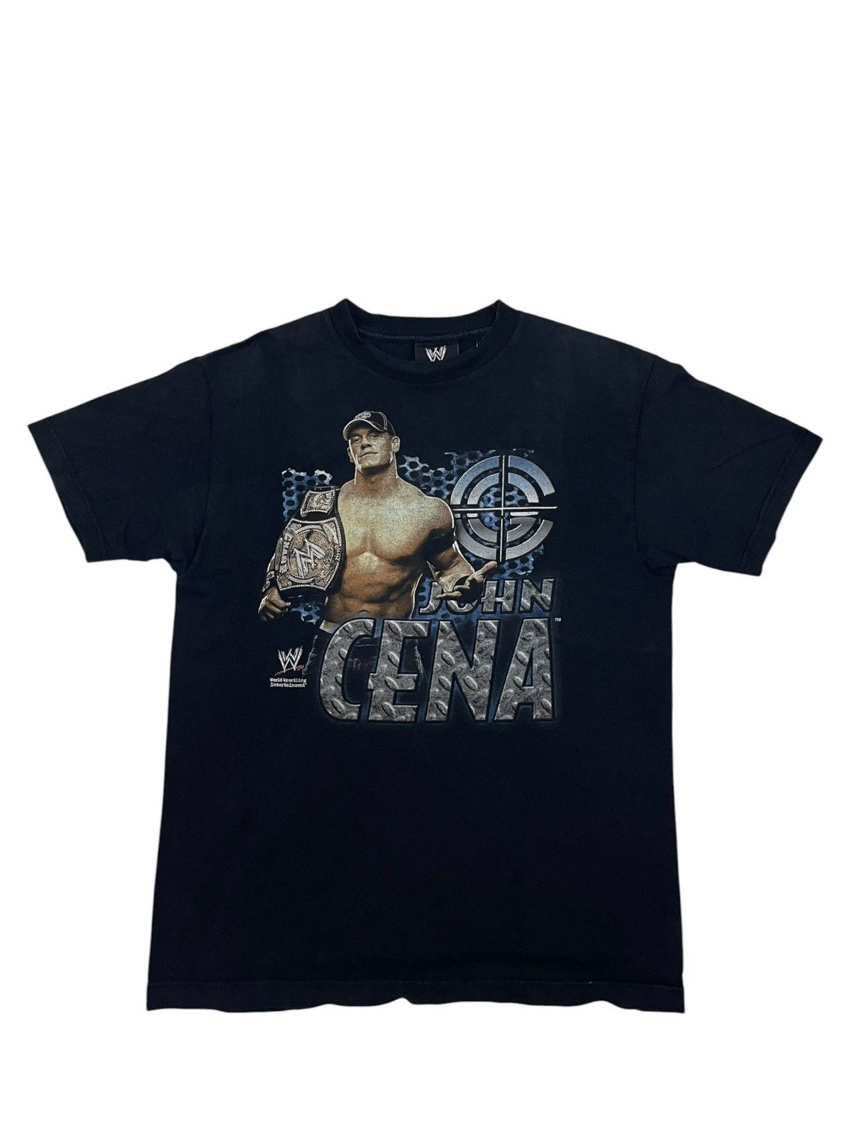 WWE Vintage Y2K Sun Faded WWE John Cena Chain-Gang Soldier Tee Size US M / EU 48-50 / 2 - 1 Thumbnail