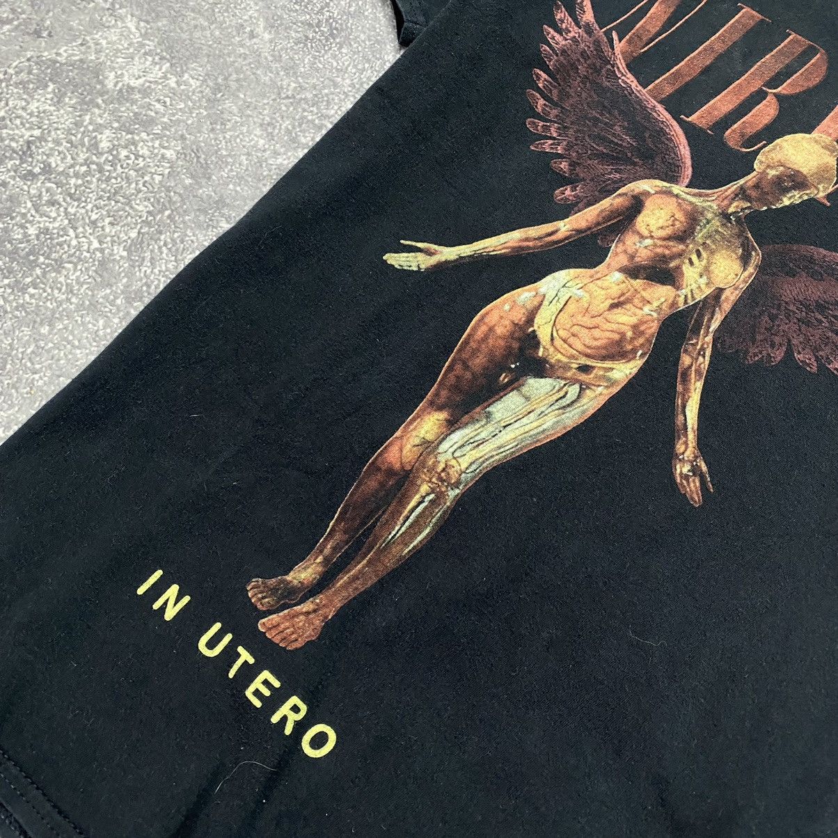 Band Tees Vintage Nirvana In Utero Big Angel logo y2k rock band tee Size US S / EU 44-46 / 1 - 5 Thumbnail