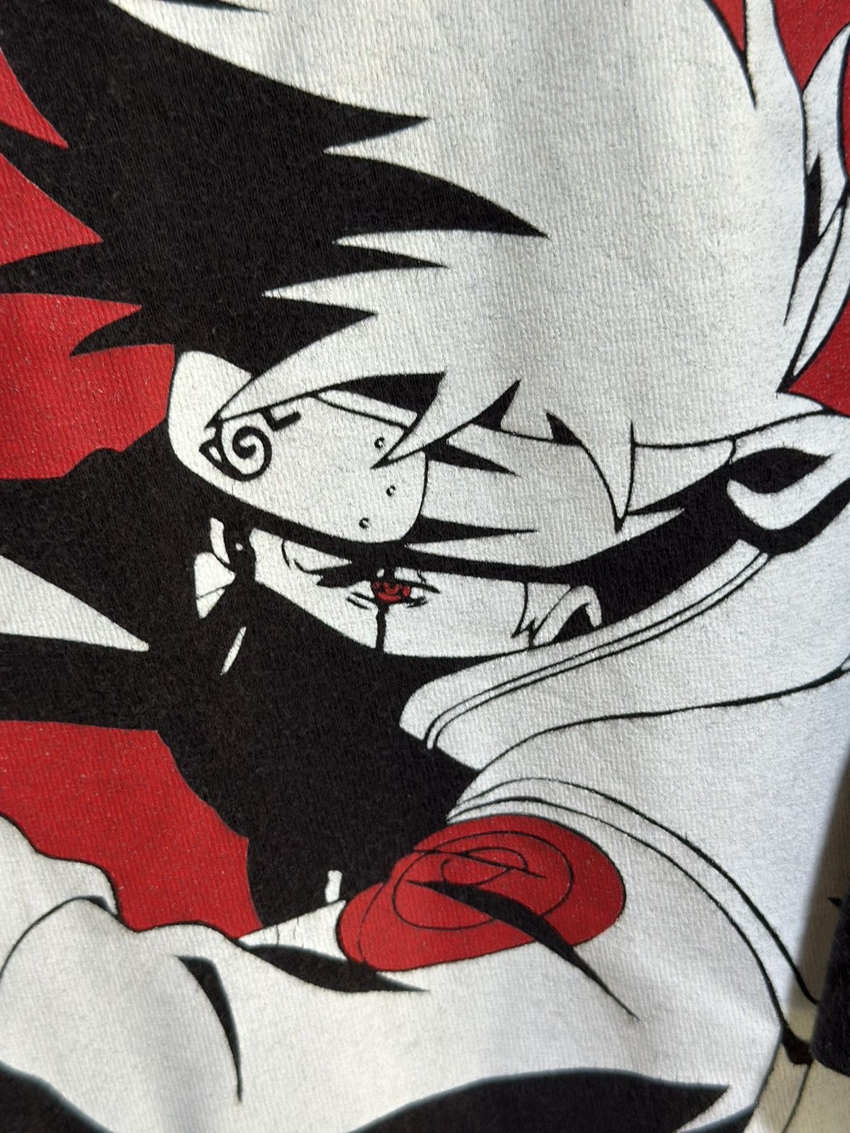 Anime Vintage Naruto Shippuden Faded Oversize Tee Size US XXL / EU 58 / 5 - 5 Thumbnail