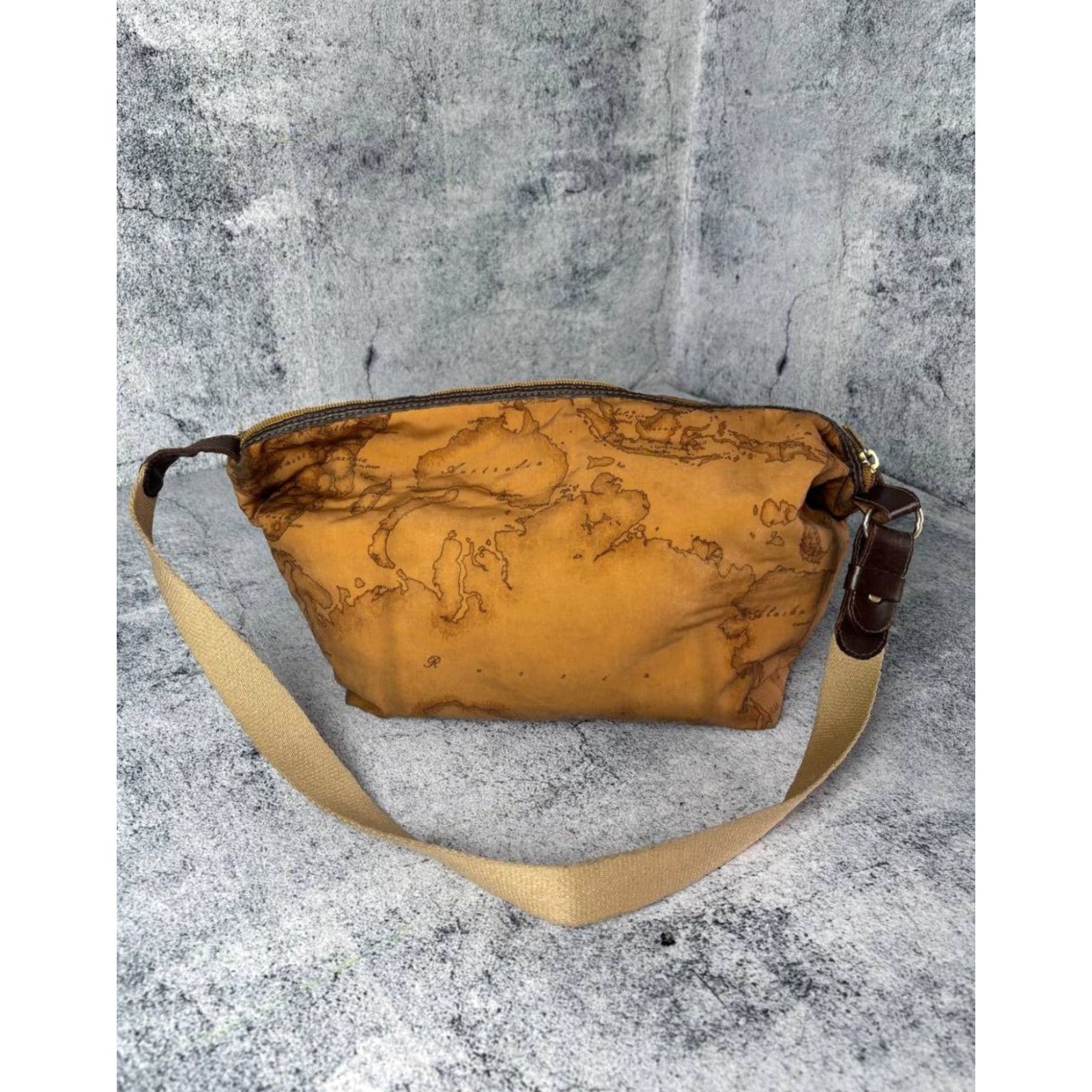 Alviero Martini Alviero Martini Classe Leather Shoulder Bag Womens Bag Brown Leather Shoulder Bag Size ONE SIZE - 7 Thumbnail
