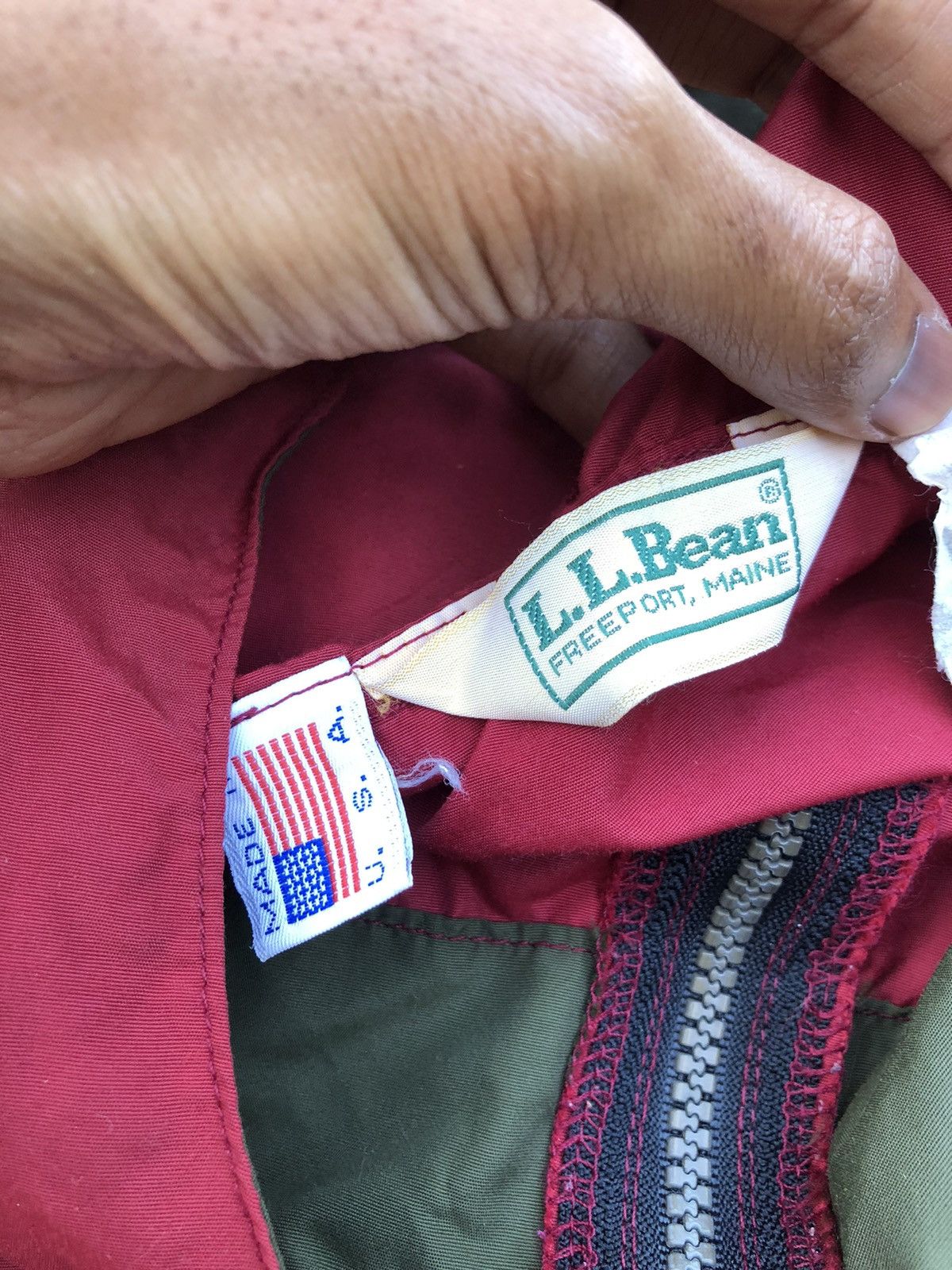 L.L. Bean × Vintage VINTAGE LL BEAN ANORAK LIGHT WEIGHT JACKET Size US XL / EU 56 / 4 - 5 Thumbnail