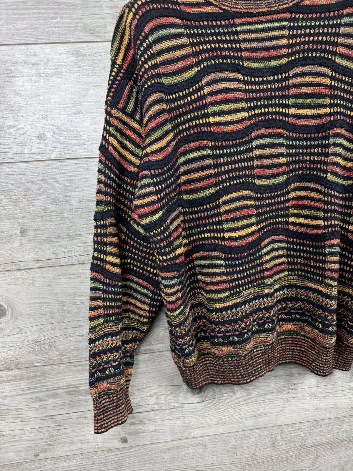 Coogi Sweater Y2K Style Coggi Multicolour Rare Vintage Size US L / EU 52-54 / 3 - 8 Thumbnail