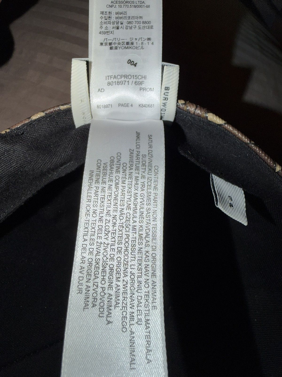 Burberry Casquette Burberry Monogram TB Size ONE SIZE - 17 Thumbnail