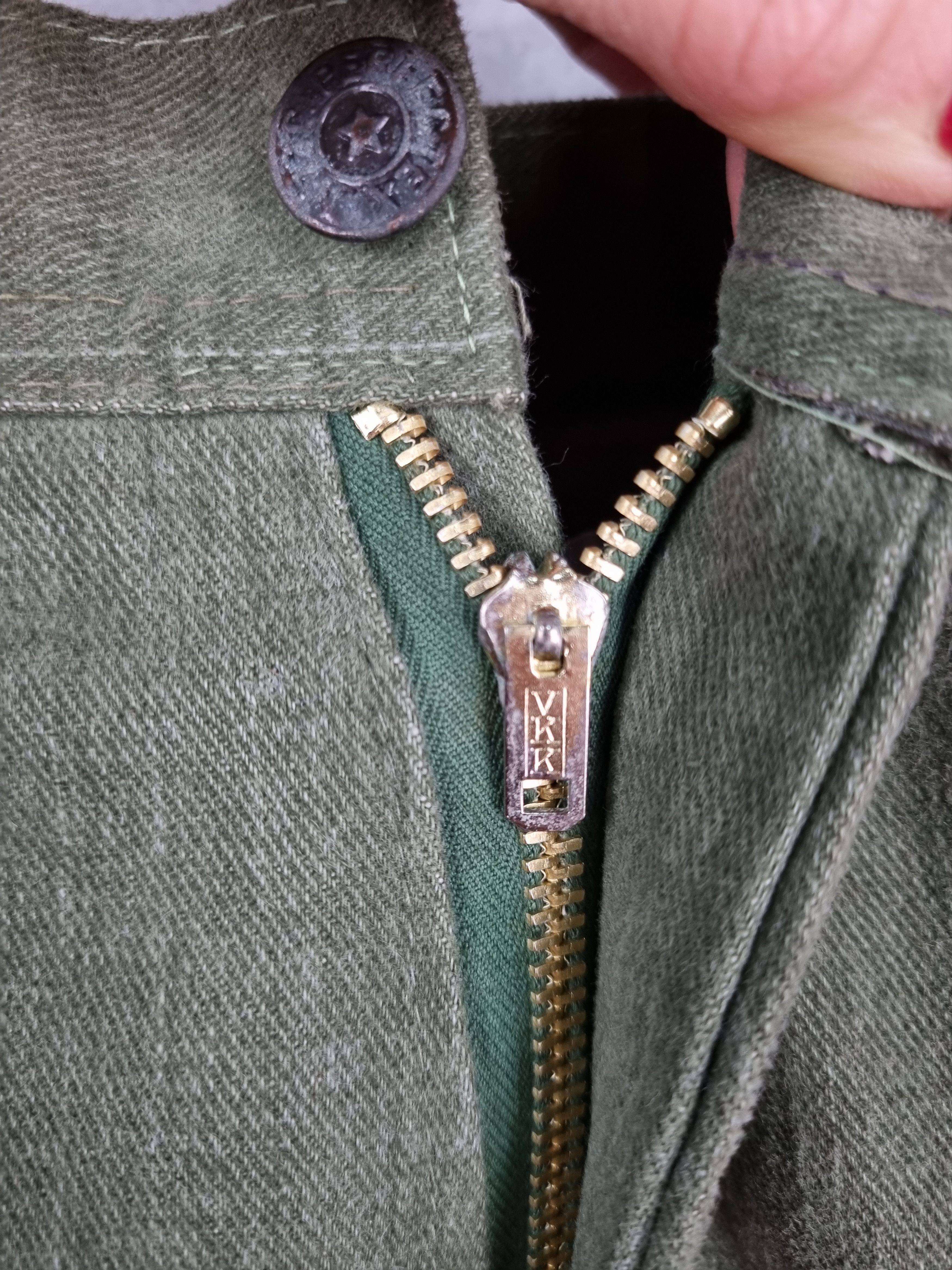 Cowboy Equipment × Vintage Unique Rare Flared Caravela Soft Cotton like Corduroy Size US 38 / EU 54 - 5 Thumbnail
