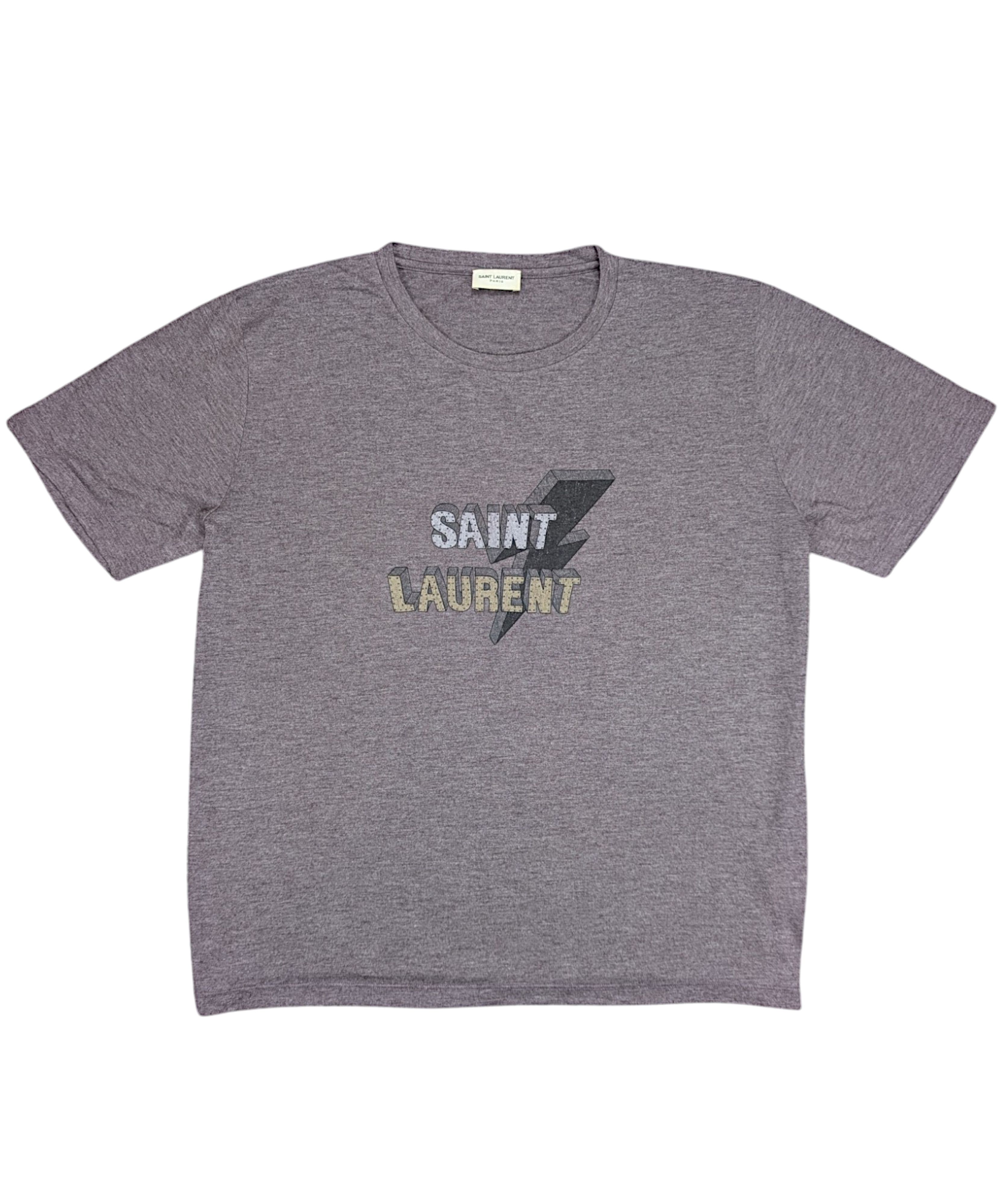 Saint Laurent SS17 Hedi Slimane Lightning Bolt Tee