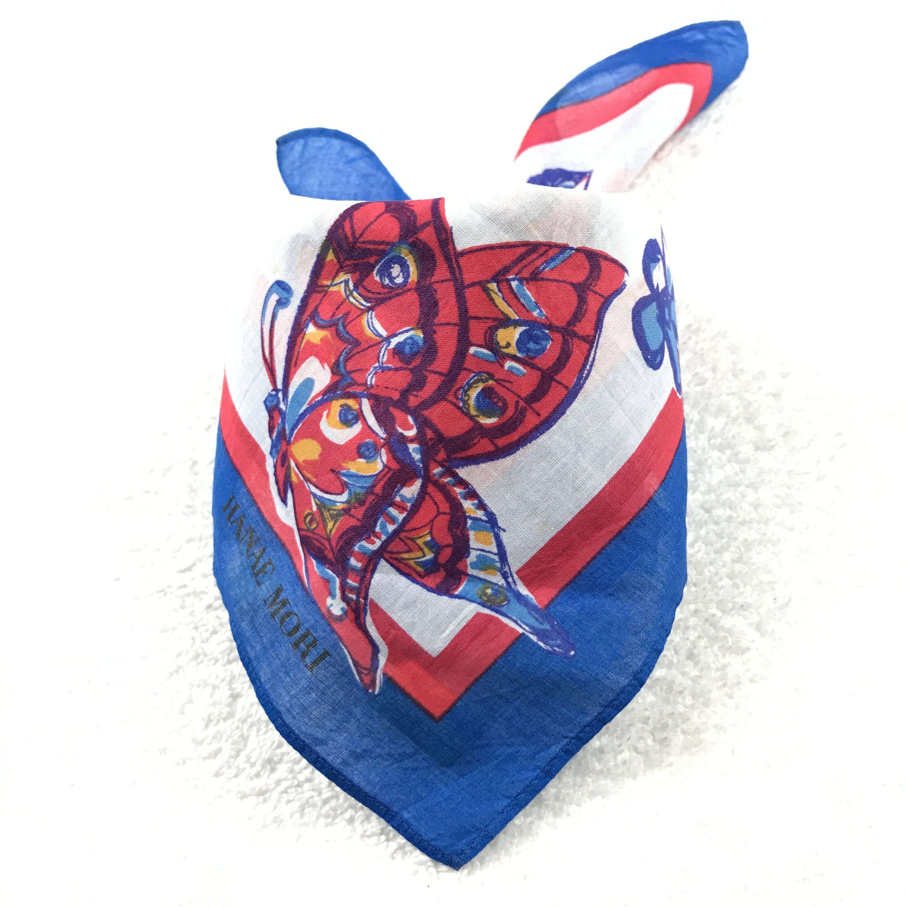 Hanae Mori × Japanese Brand × Vintage Vintage Hanae Mori Bandana Neckerchief Handkerchief Size ONE SIZE - 4 Thumbnail