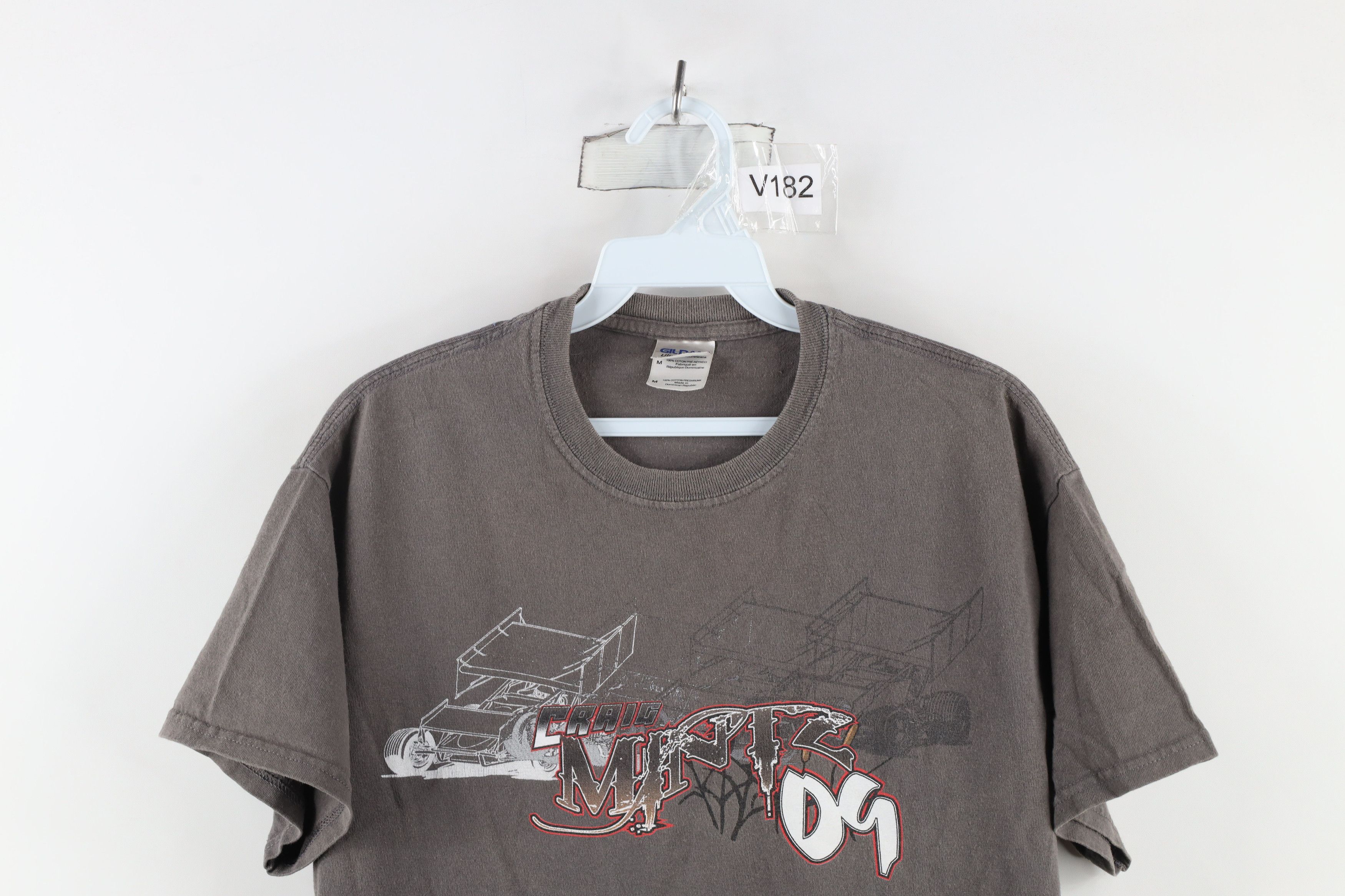 Vintage Streetwear Craig Mintz Car Racing Short Sleeve T-Shirt Gray Size US M / EU 48-50 / 2 - 2 Thumbnail