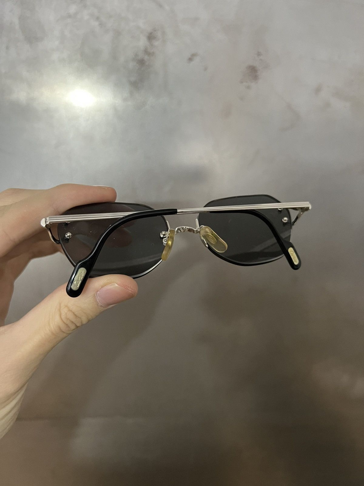 Cartier Cartier Rimless Sunglasses Size ONE SIZE - 3 Thumbnail
