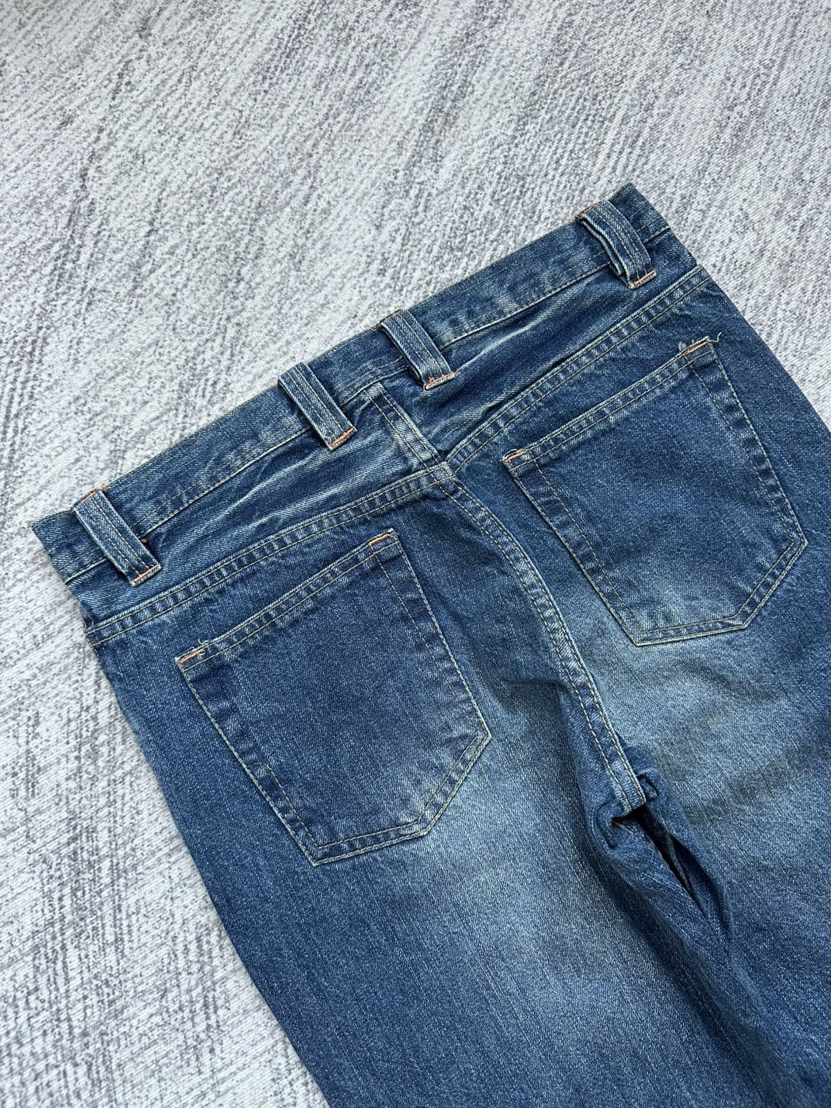 Japanese Brand Vintage Japan Nylaus Jeans Sakura Embroidery Size US 31 - 7 Thumbnail
