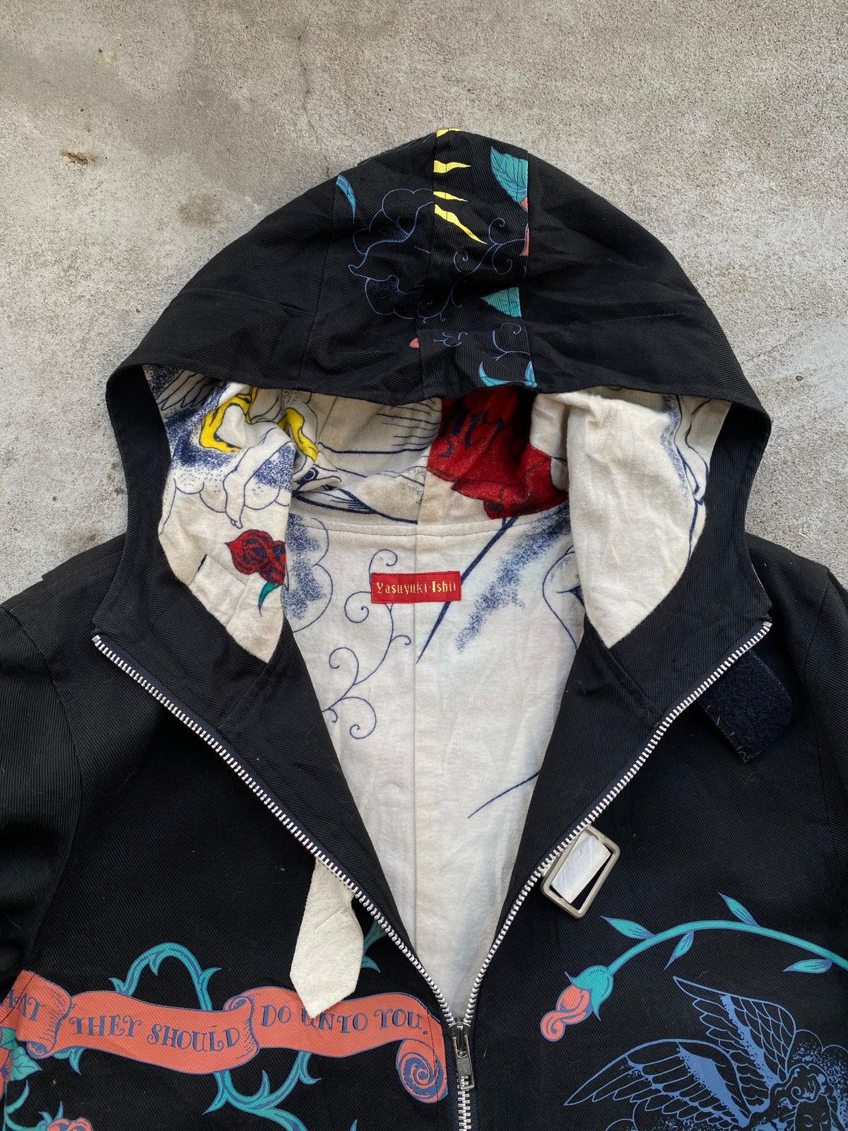 Yasuyuki Ishii ❤️‍🔥Very Rare❤️‍🔥Archived Yasuyuki Ishii Jacket Long Hoodie Size US L / EU 52-54 / 3 - 10 Thumbnail