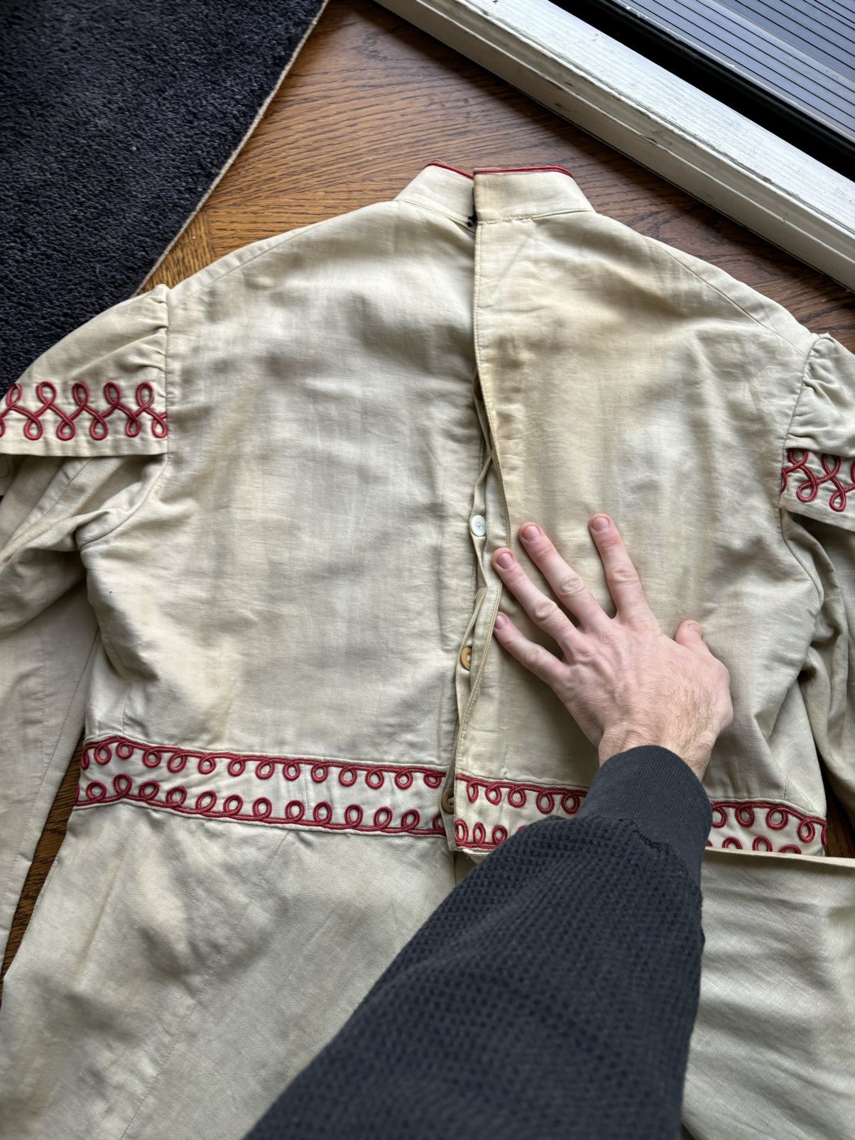 Mason's 1910s Freemasons Tunic Antique Knights Templar Masonic Robe Size US M / EU 48-50 / 2 - 11 Thumbnail
