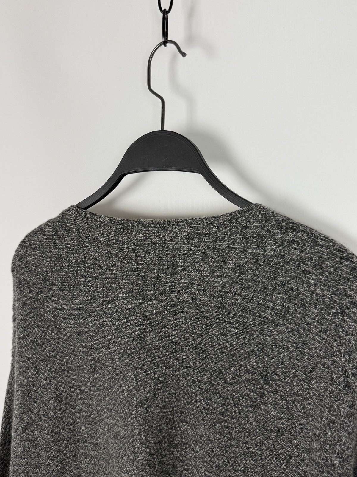 Vintage Eudon Choi EC2 London Grey Melange Knit Tunic Sweater Size S / US 4 / IT 40 - 10 Thumbnail
