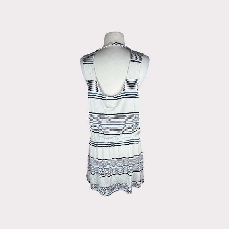 Chaser Brand Chaser | Striped Causal Drawstring Mini Dress | Medium NWT Size M / US 6-8 / IT 42-44 - 3 Thumbnail