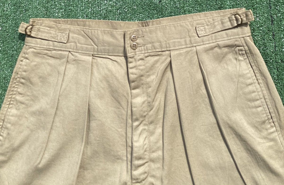 L.L. Bean VTG 80s L.L. Bean Pleated Shorts Womens 35” Waist USA Made Size 35" - 2 Thumbnail