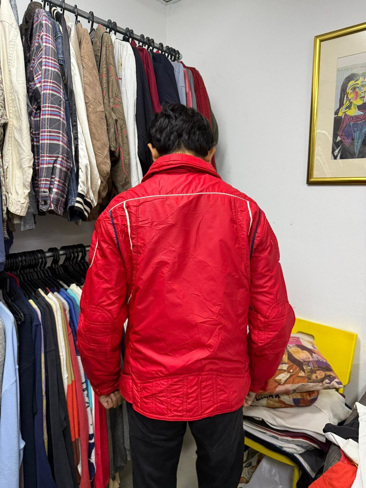 Moncler Fusalp Moncler red lightweight puffer jacket Ski Jacket Size US S / EU 44-46 / 1 - 4 Thumbnail