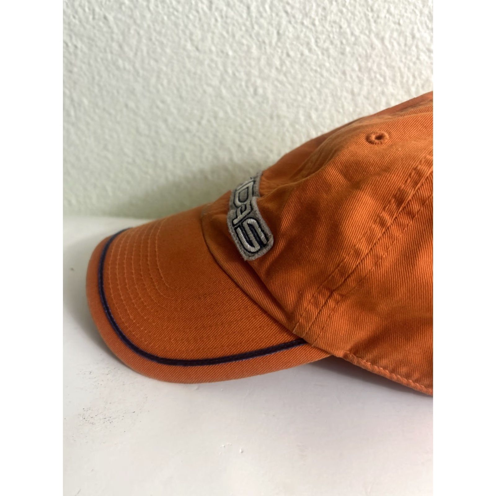 Adidas VINTAGE Adidas Orange Strap Back Baseball Hat Adjustable Men Adjustable Orange Baseball Cap Mens Size ONE SIZE - 7 Thumbnail