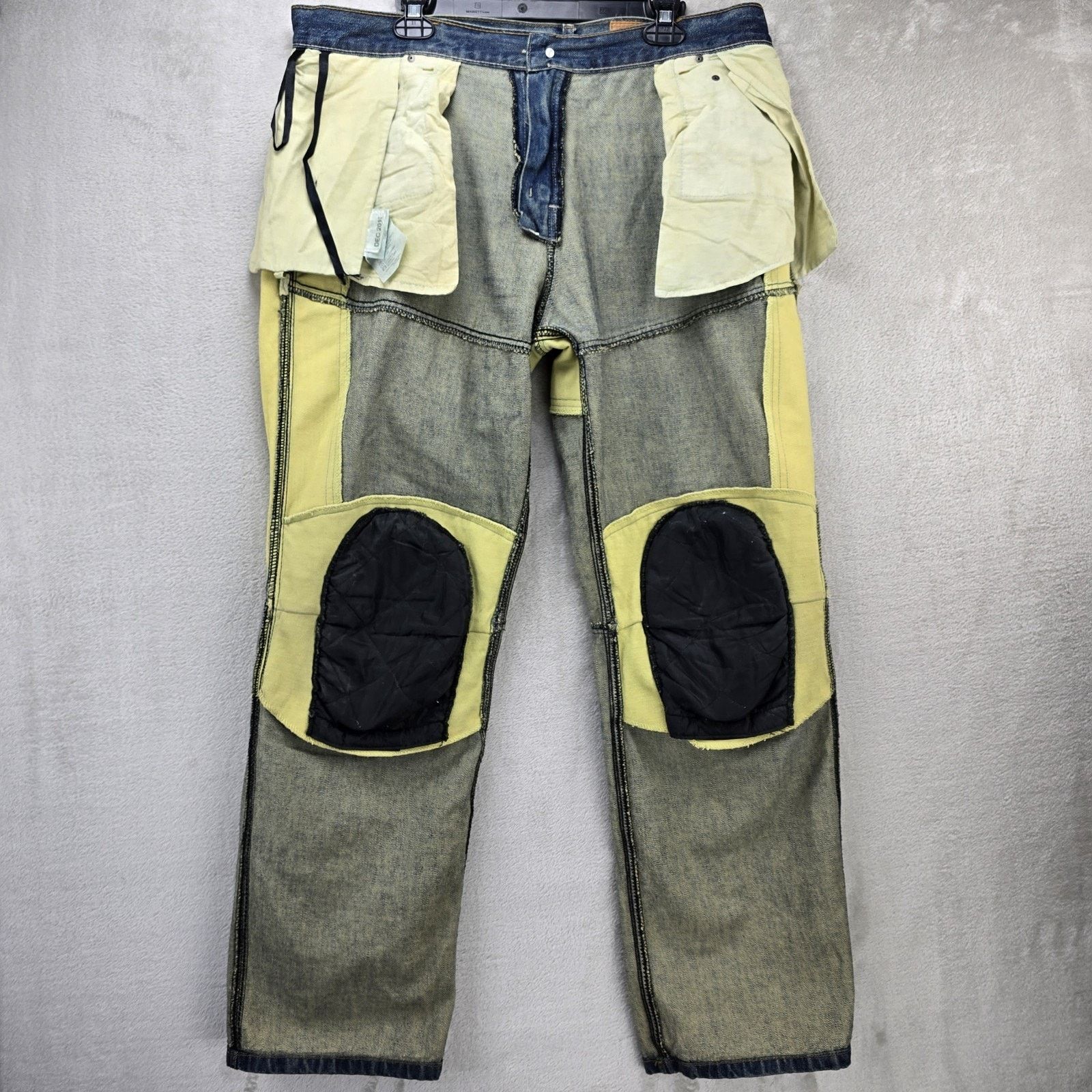 Other Bilt Iron Workers Jeans Mens 38 Protective Lining W/ Pads Size US 38 / EU 54 - 9 Thumbnail