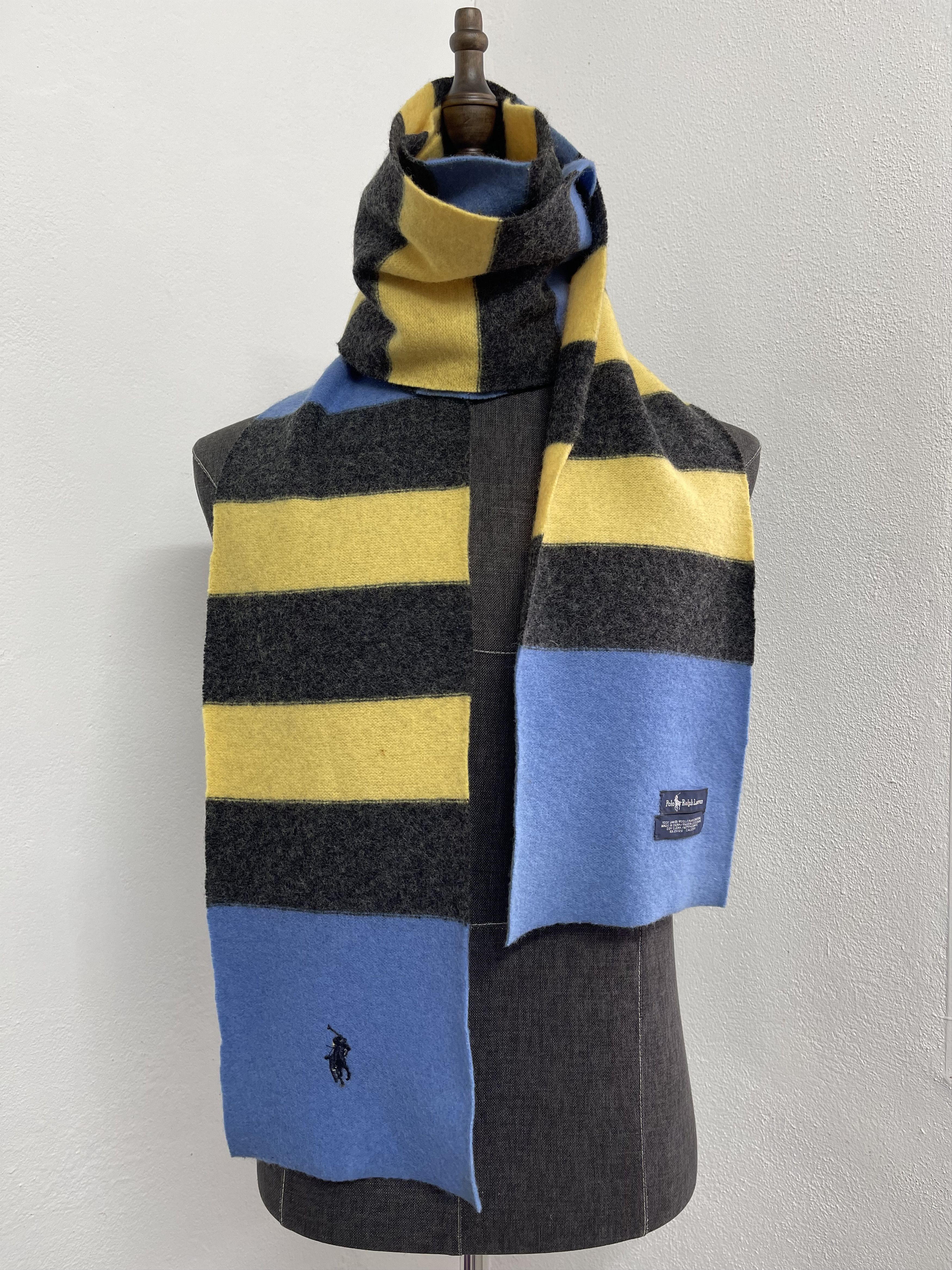 Polo Ralph Lauren Vintage Polo Ralph Lauren Scarf / Muffler - 6243 Size ONE SIZE - 1 Thumbnail