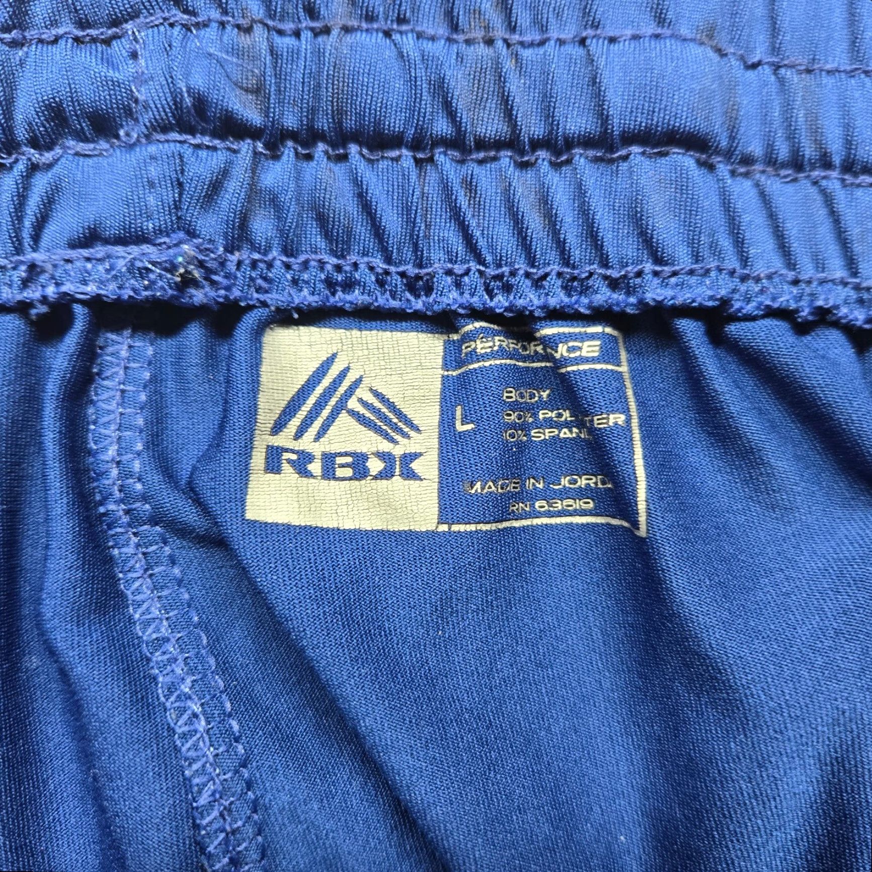Vintage VINTAGE RBX Athletic Jogger Pants Men Large Blue Quick Dry Breathable Tapered Activewear Size US 33 - 3 Thumbnail