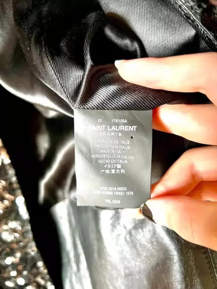 Saint Laurent Paris Saint Laurent Paris Sz 50 Saint Laurent Paris 16AW Runway Size US M / EU 48-50 / 2 - 5 Thumbnail