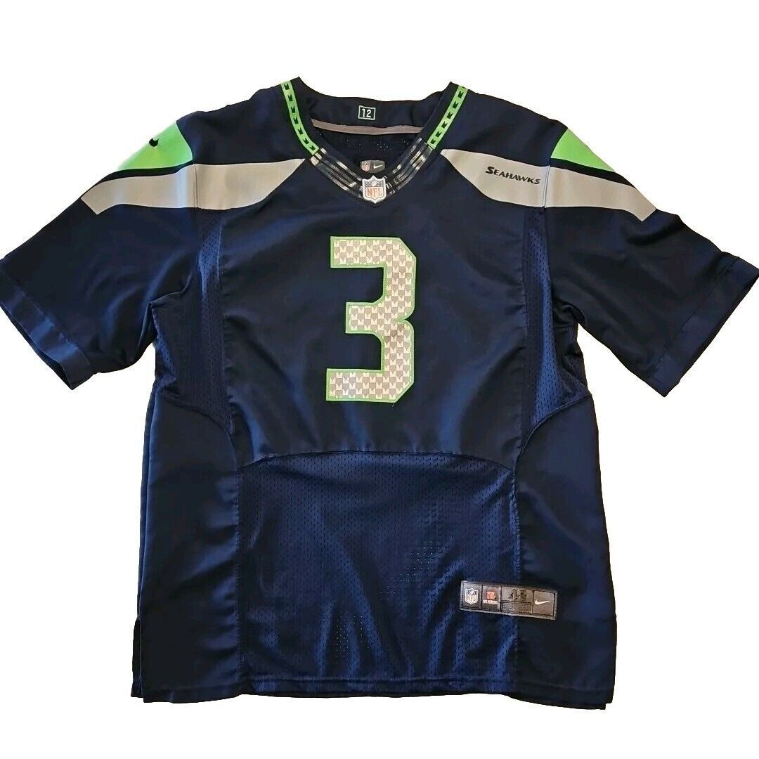 Nike Nike Seattle Seahawks Jersey Russell Wilson #3 On Field Foot Size US XL / EU 56 / 4 - 5 Thumbnail