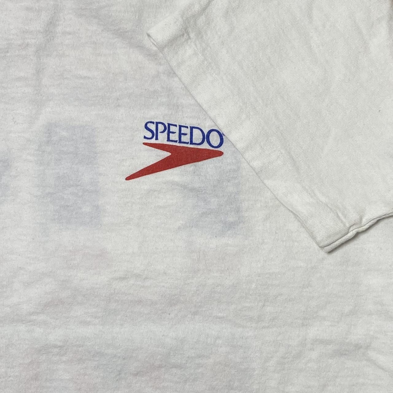Speedo Vintage Speedo 1995 White Olympic Swim Tee Size Medium Size US M / EU 48-50 / 2 - 3 Thumbnail