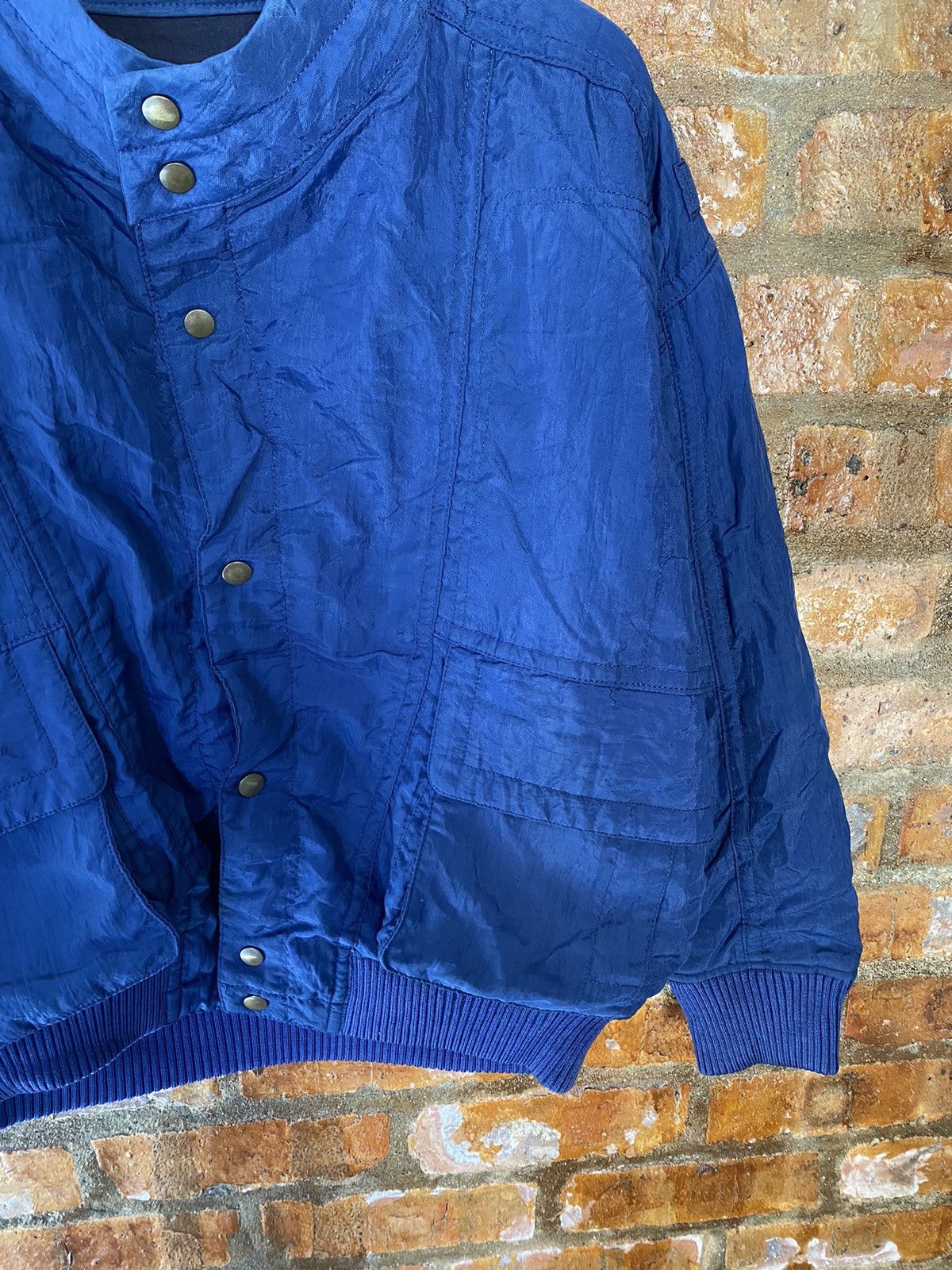 Issey Miyake 1980s Padded shoulder pocket MA-1 bomber Size US M / EU 48-50 / 2 - 6 Thumbnail