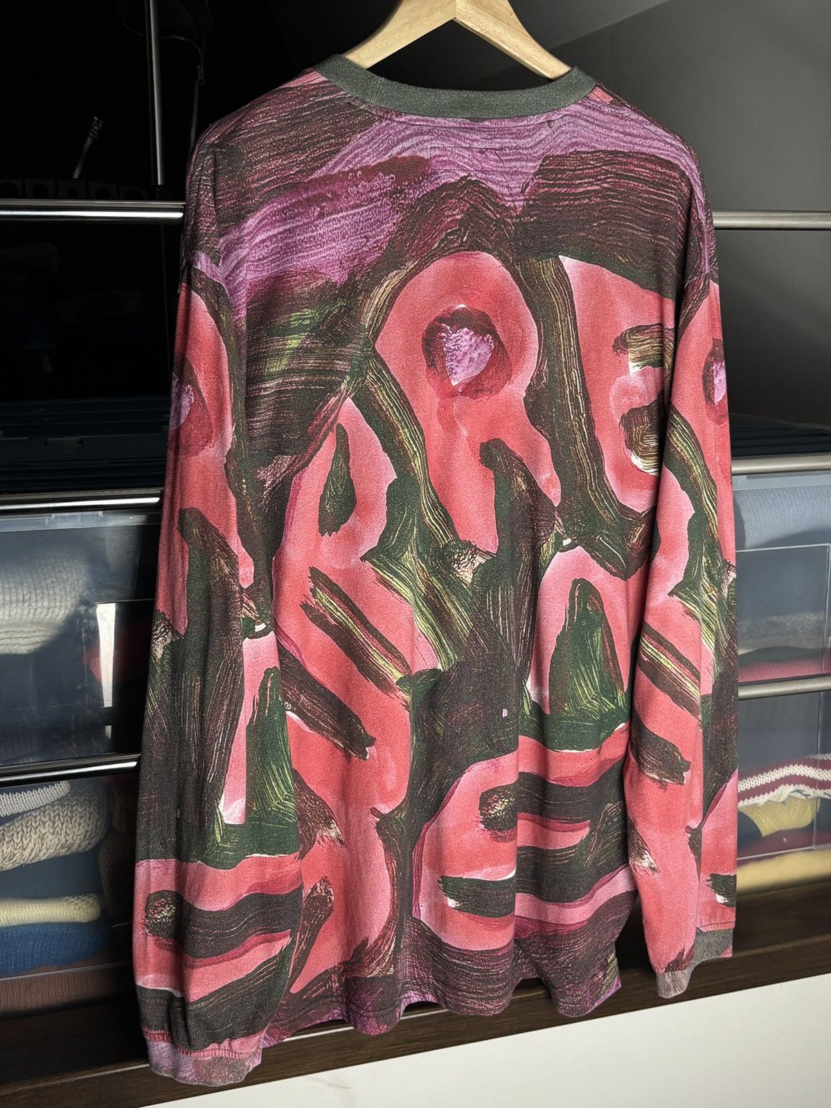 Supreme Supreme Paint Abstract Crazy Long Sleeve Tee Size US XL / EU 56 / 4 - 5 Thumbnail