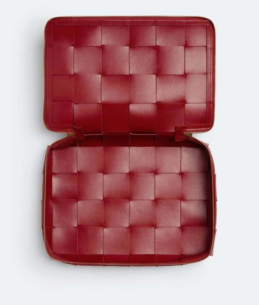 Bottega Veneta o1n1vont0525 Size: OS / Organizer Pouch in Dark Red Size ONE SIZE - 2 Thumbnail