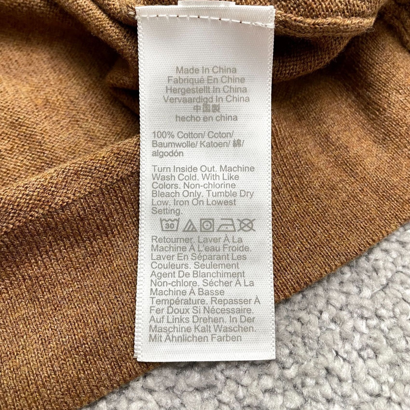 J.Crew J.Crew Pullover Sweater Women S Crew Neck Brown Cotton Knit Buttons Ruffle Casual Summer Spring Fall Size S / US 4 / IT 40 - 5 Thumbnail