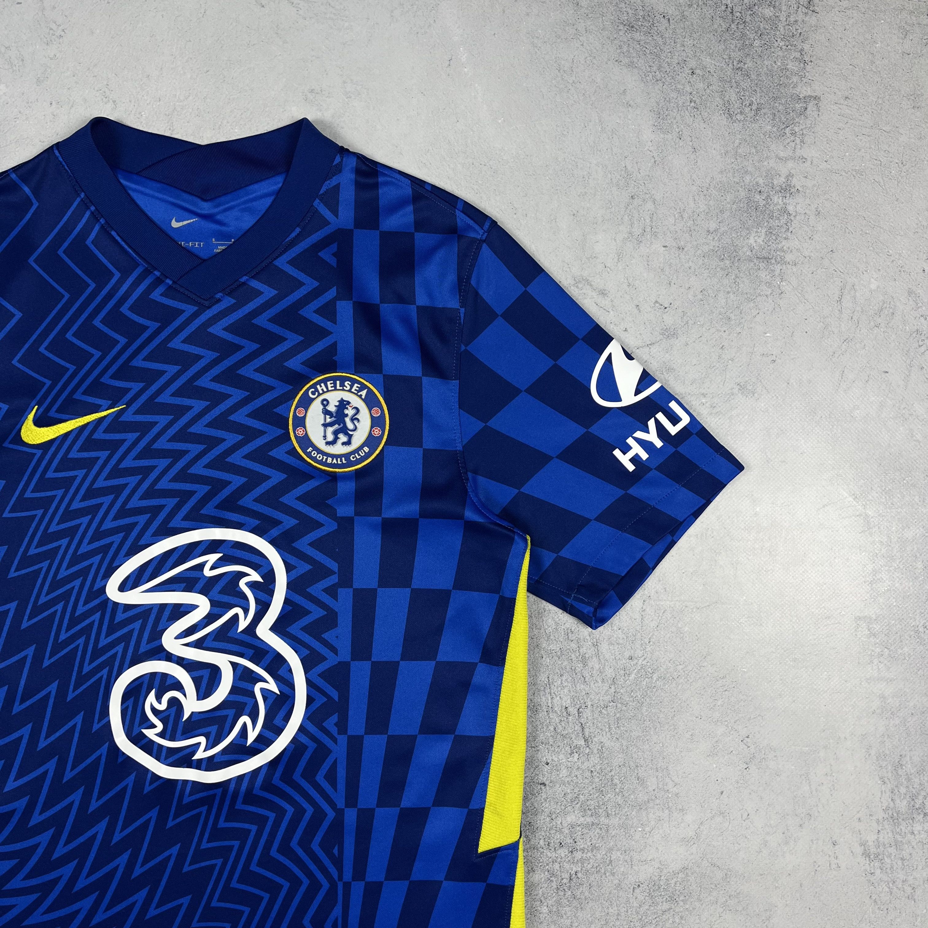 Nike FC Chelsea Nike Home Kit Soccer Jersey Shirt 2021/2022 Size US S / EU 44-46 / 1 - 3 Thumbnail