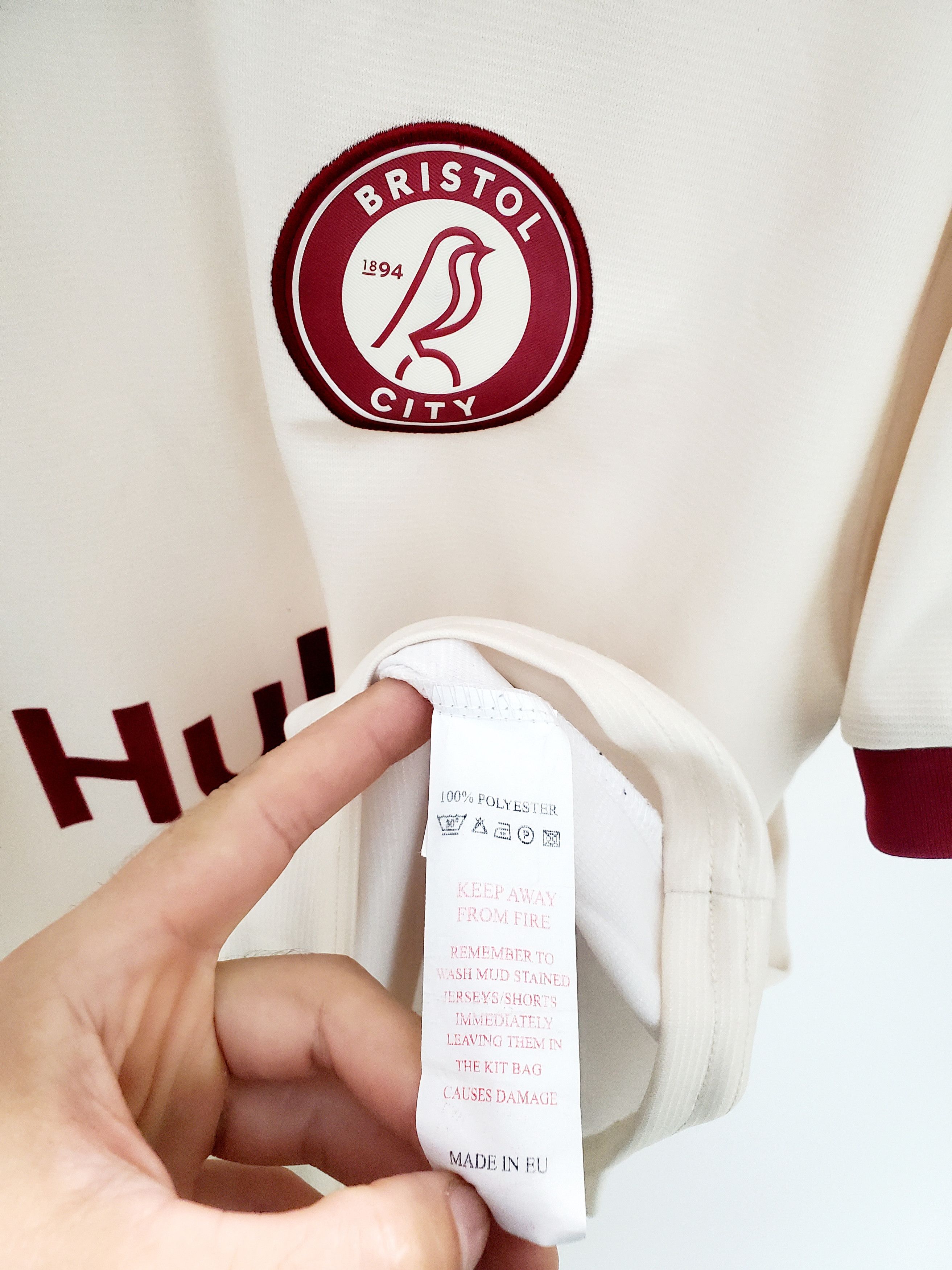O'Neills Bristol City 2024-25 Away soccer jersey new condition S,M Size US S / EU 44-46 / 1 - 7 Thumbnail