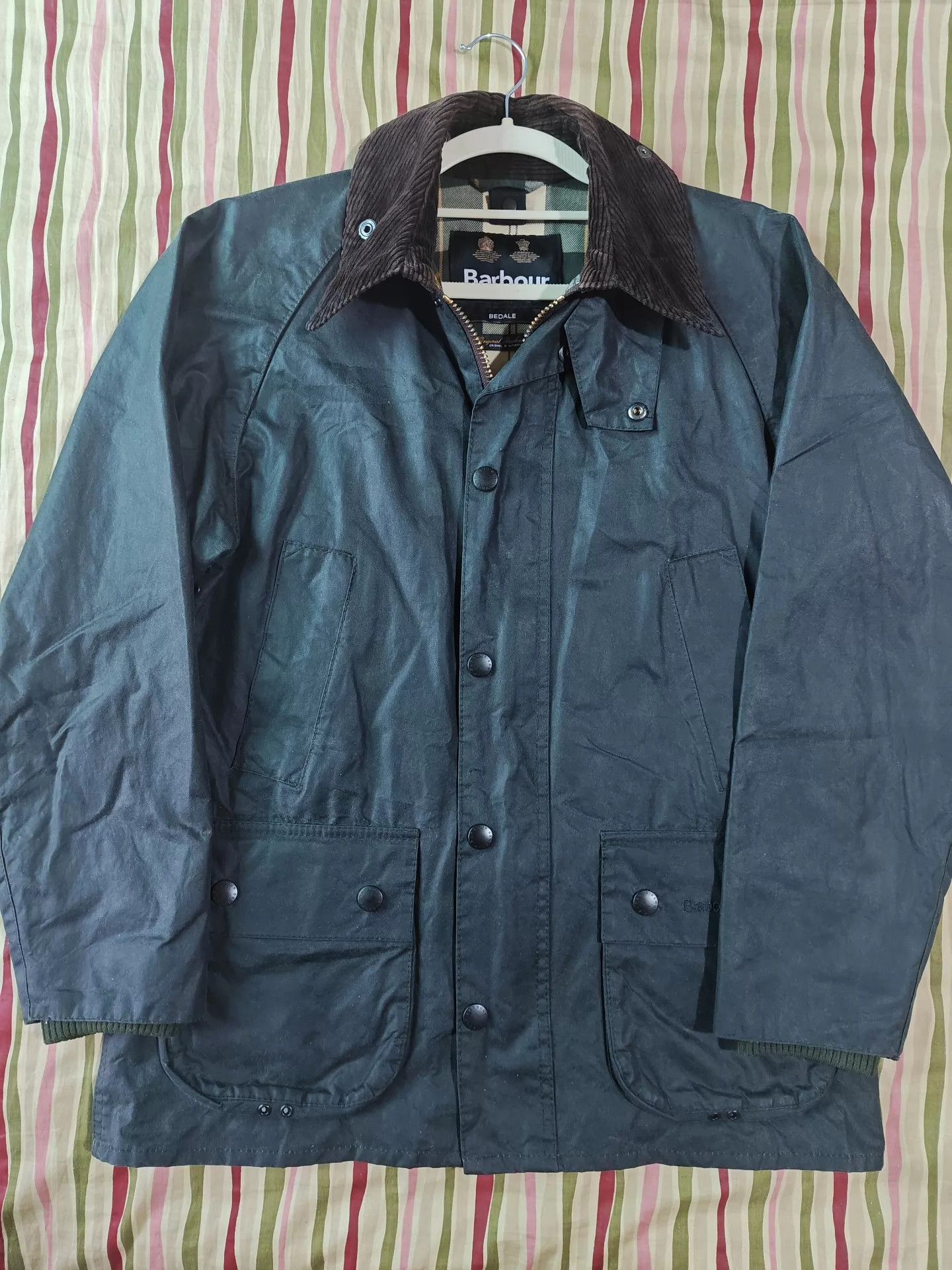 Barbour Barbour Bedale Waxed Cotton Jacket UK Made 9/10 Size US S / EU 44-46 / 1 - 2 Thumbnail
