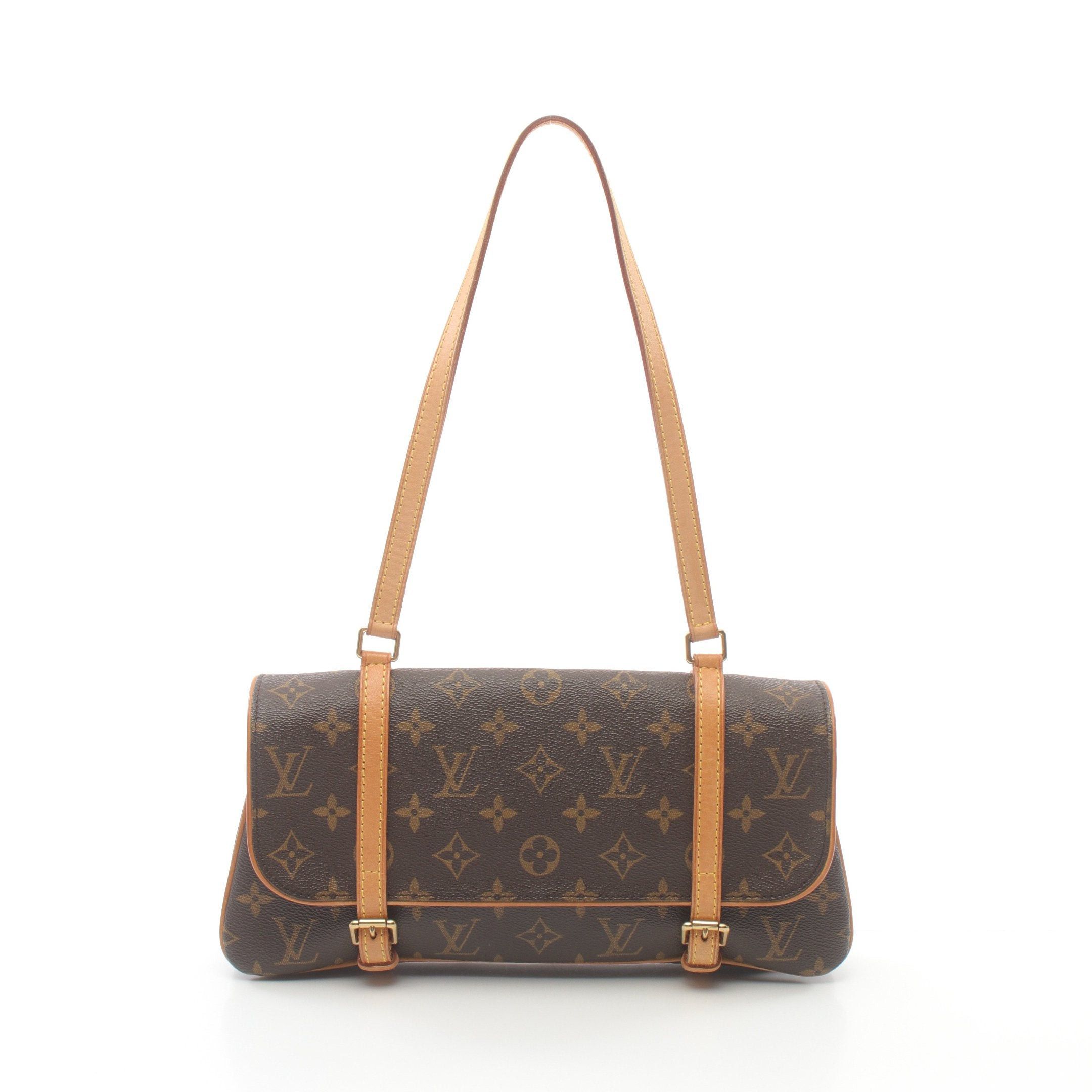 Louis Vuitton Louis Vuitton Murrell Monogram Shoulder Bag Leather Brown Size ONE SIZE - 1 Thumbnail
