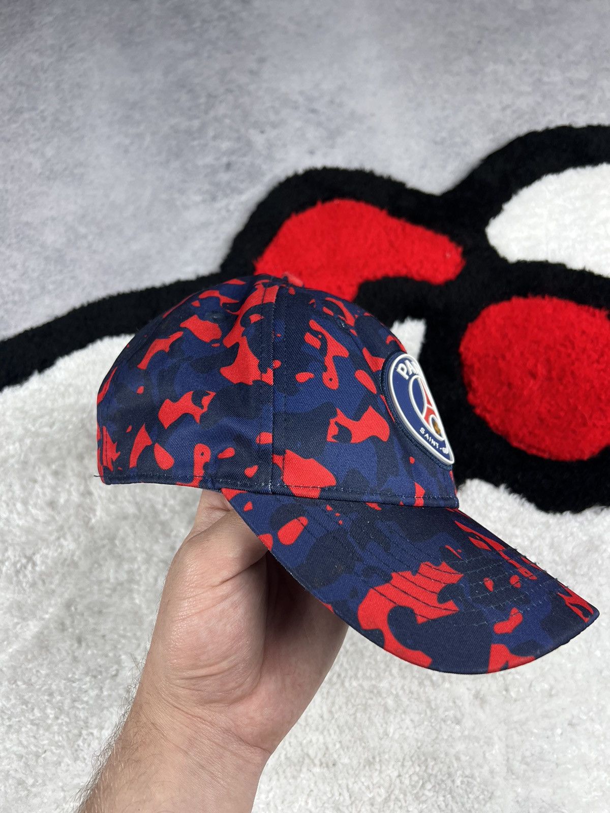 Other Y2K PSG Paris Saint Germain Football Soccer Cap Hat Size ONE SIZE - 2 Thumbnail