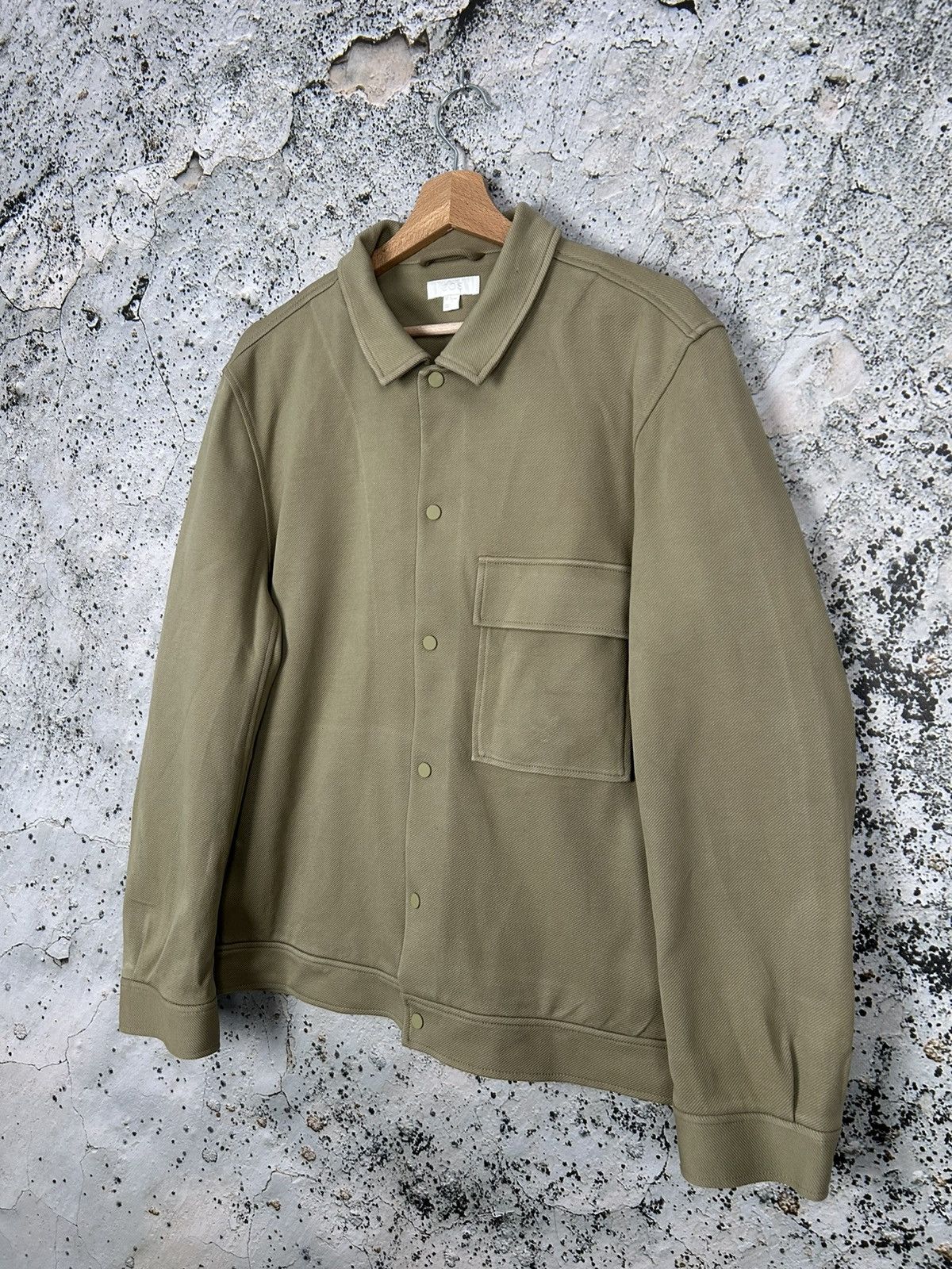 Cos COS Beige Pocket Jacket Minimalist Designer Avant Garde Rare Size US M / EU 48-50 / 2 - 2 Thumbnail