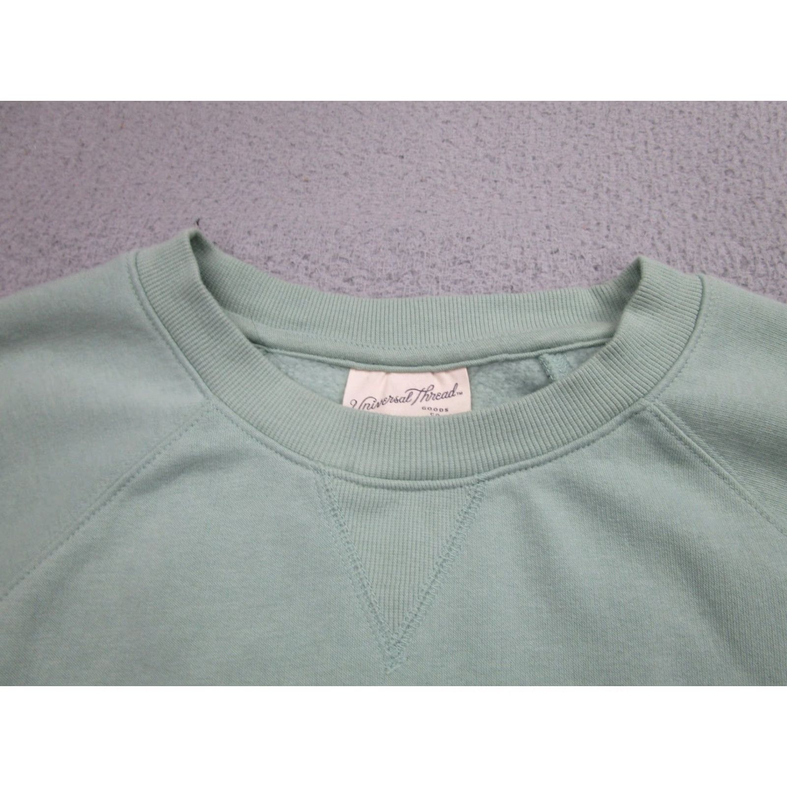Vintage Universal Thread Sweater Womens XL Crewneck Pullover Fleece Blend Cozy Casual Green Size XL / US 12-14 / IT 48-50 - 3 Thumbnail