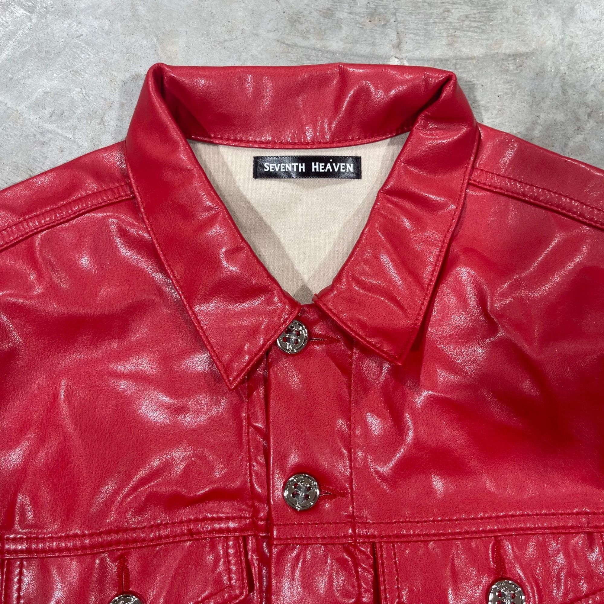 Seventh Heaven NEW SEVENTH HEAVEN RED JACKET SZ LARGE Size US L / EU 52-54 / 3 - 2 Thumbnail