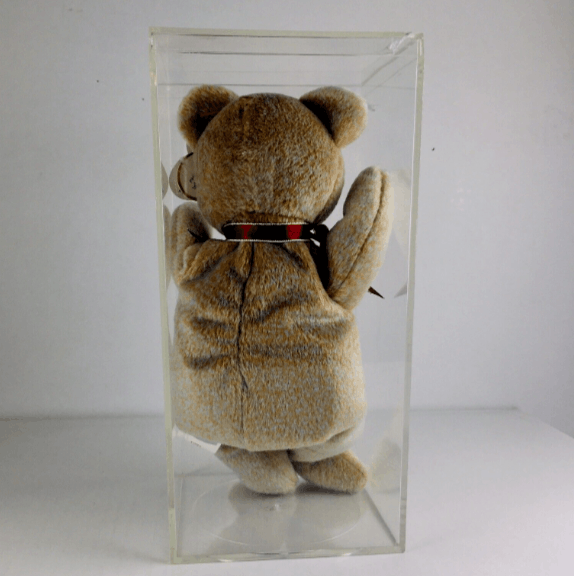 Vintage Ty 1999 Signature Bear Beanie Baby Retired Plush w/ Display Size ONE SIZE - 5 Thumbnail